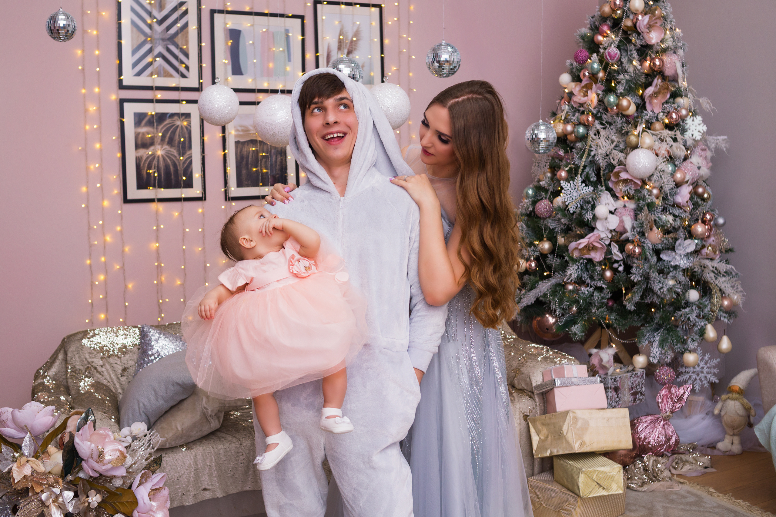 Новогодняя фотосъемка. Свадебный и семейный фотограф в Москве Евгения Лисина