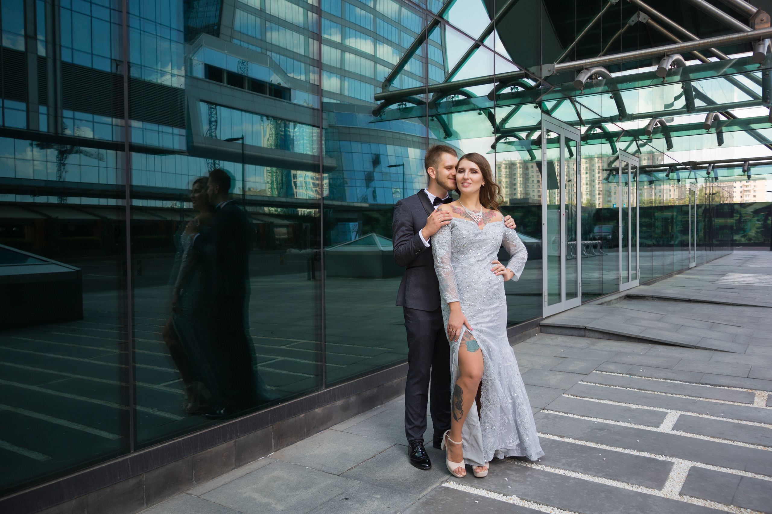 Павел и Людмила. Москва-сити. Свадебный и семейный фотограф в Москве Евгения Лисина