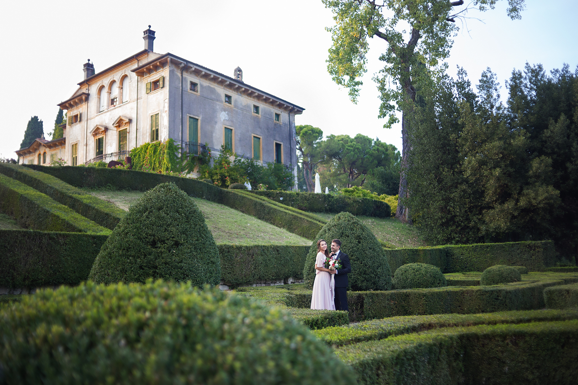 Анастасия и Дмитрий, свадьба в Вероне. Свадебный и семейный фотограф в Москве Евгения Лисина