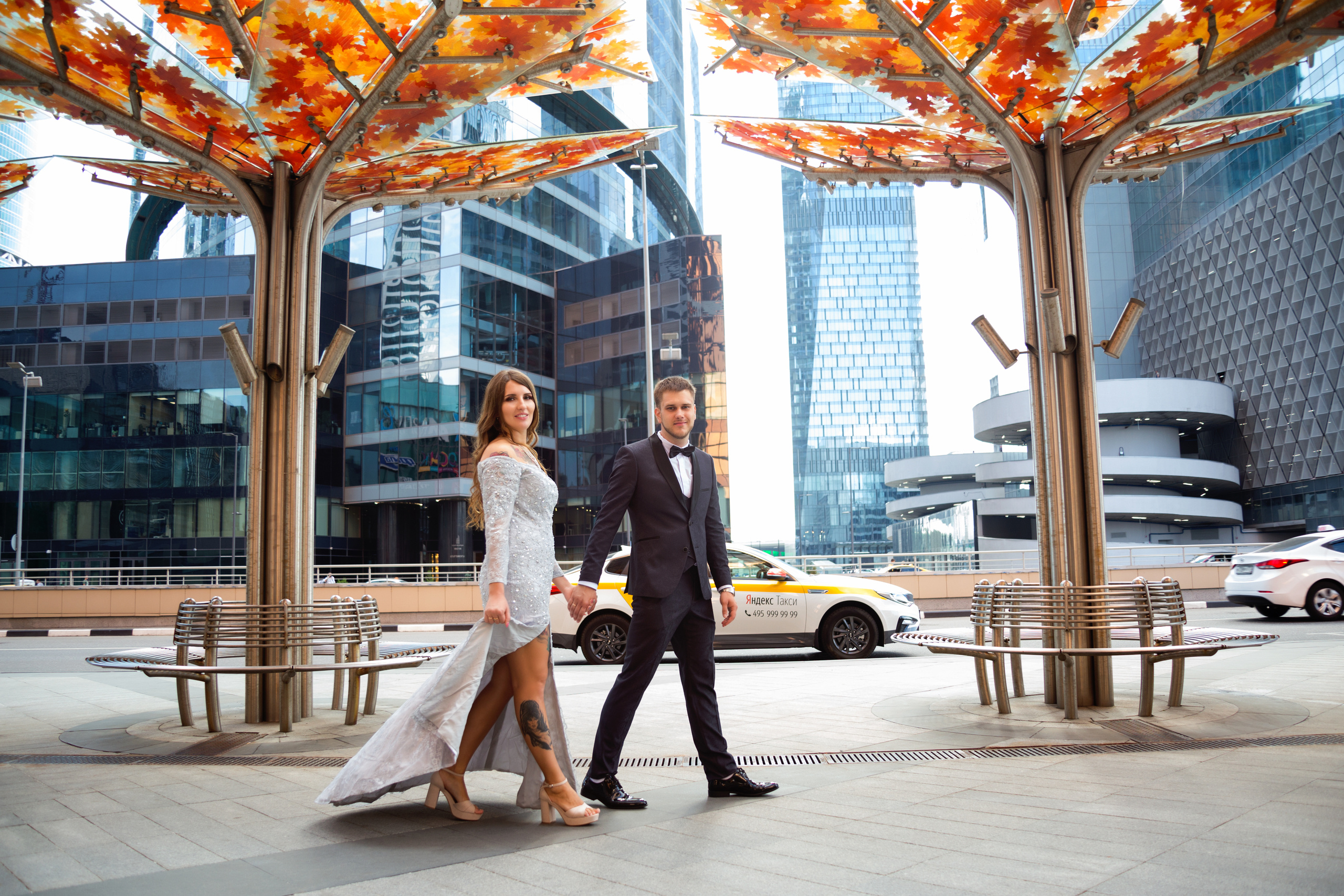 Павел и Людмила. Москва-сити. Свадебный и семейный фотограф в Москве Евгения Лисина