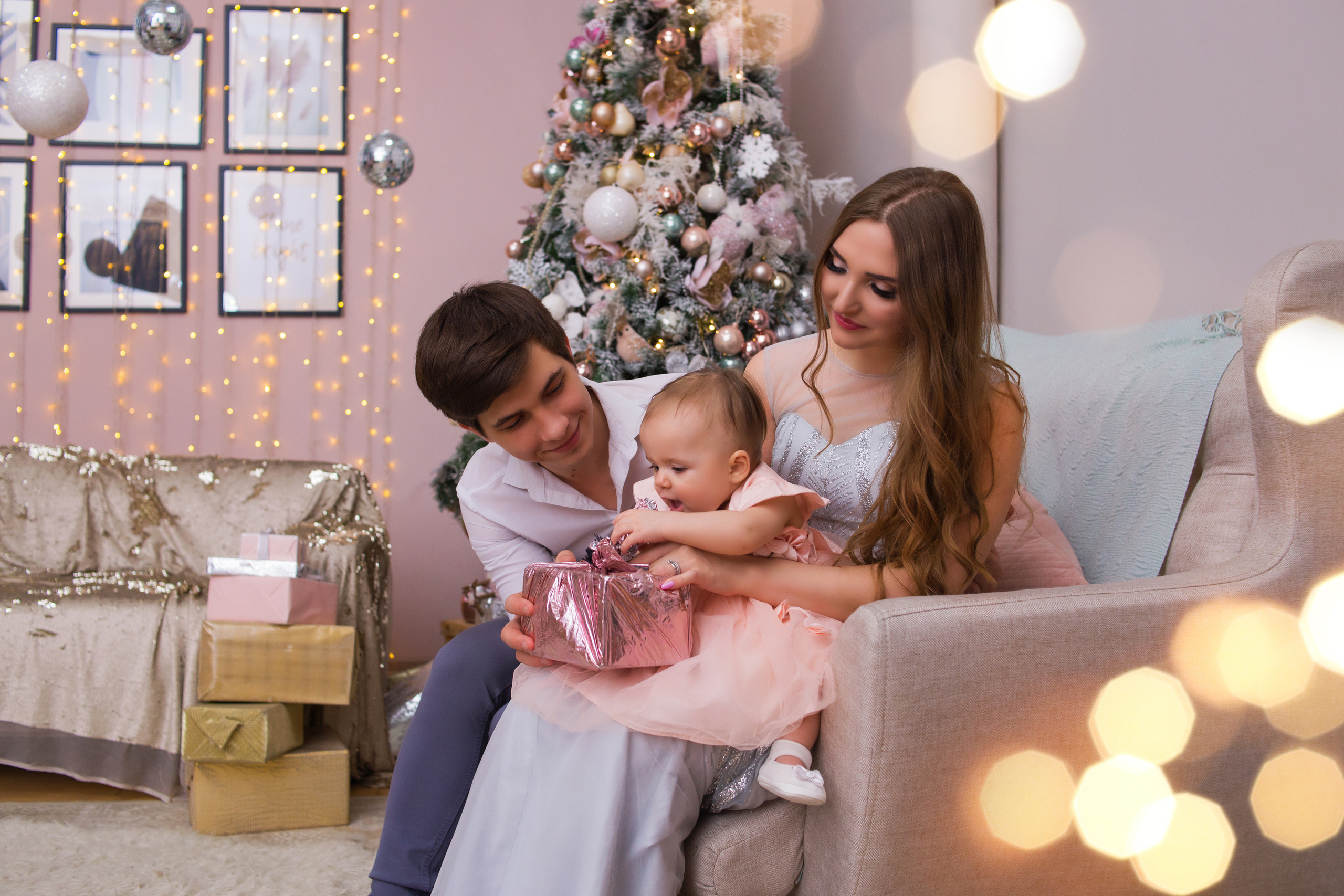 Новогодняя фотосъемка. Свадебный и семейный фотограф в Москве Евгения Лисина