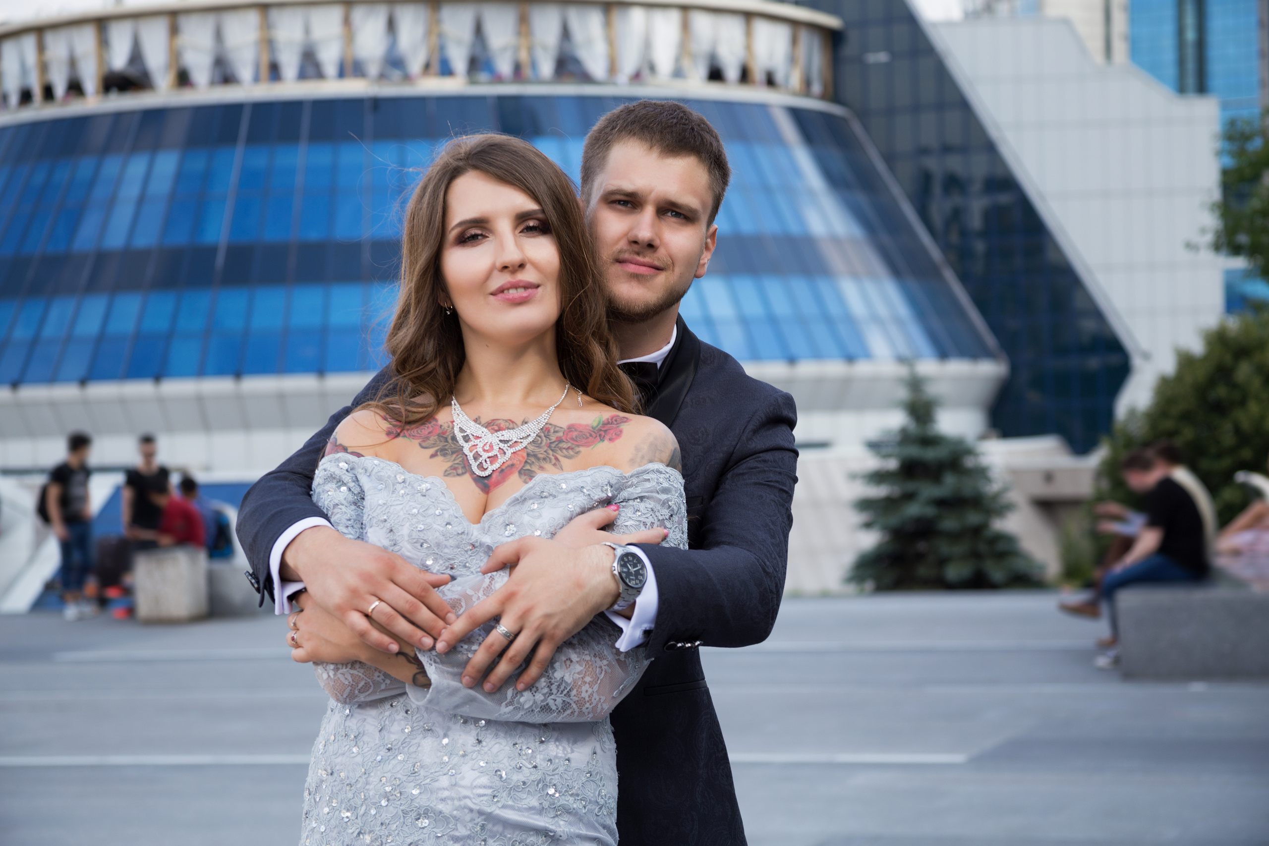 Павел и Людмила. Москва-сити. Свадебный и семейный фотограф в Москве Евгения Лисина