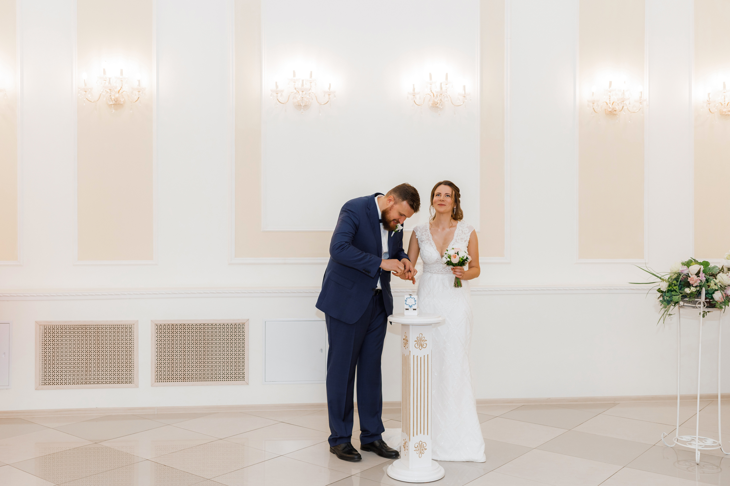 Анна и Андрей. Архангельское. Свадебный и семейный фотограф в Москве Евгения Лисина