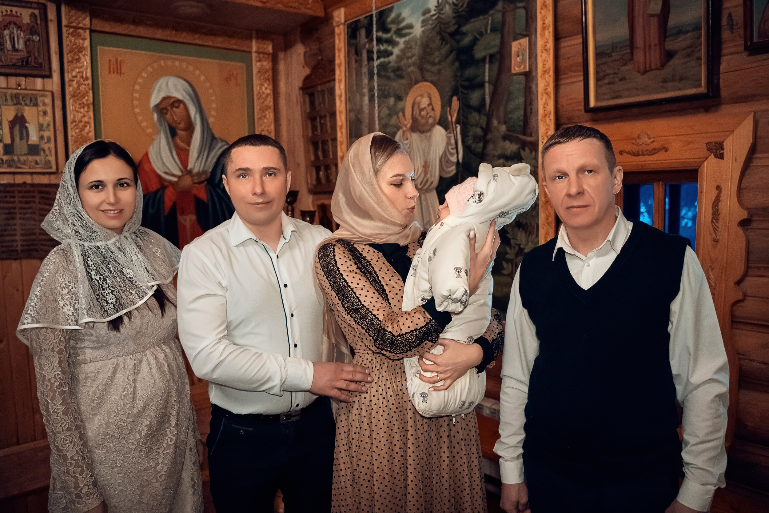 Крещение в храме Преподобного Серафима Саровского с. Дедилово. Церковный фотограф Севастополь