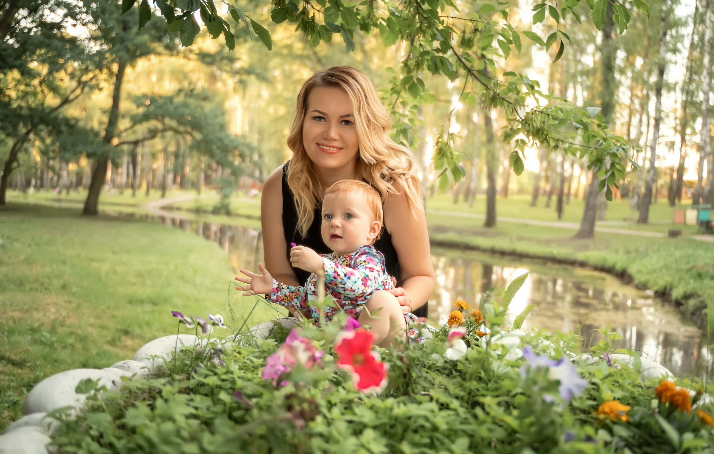 Летняя прогулка семьи. Церковный фотограф Севастополь