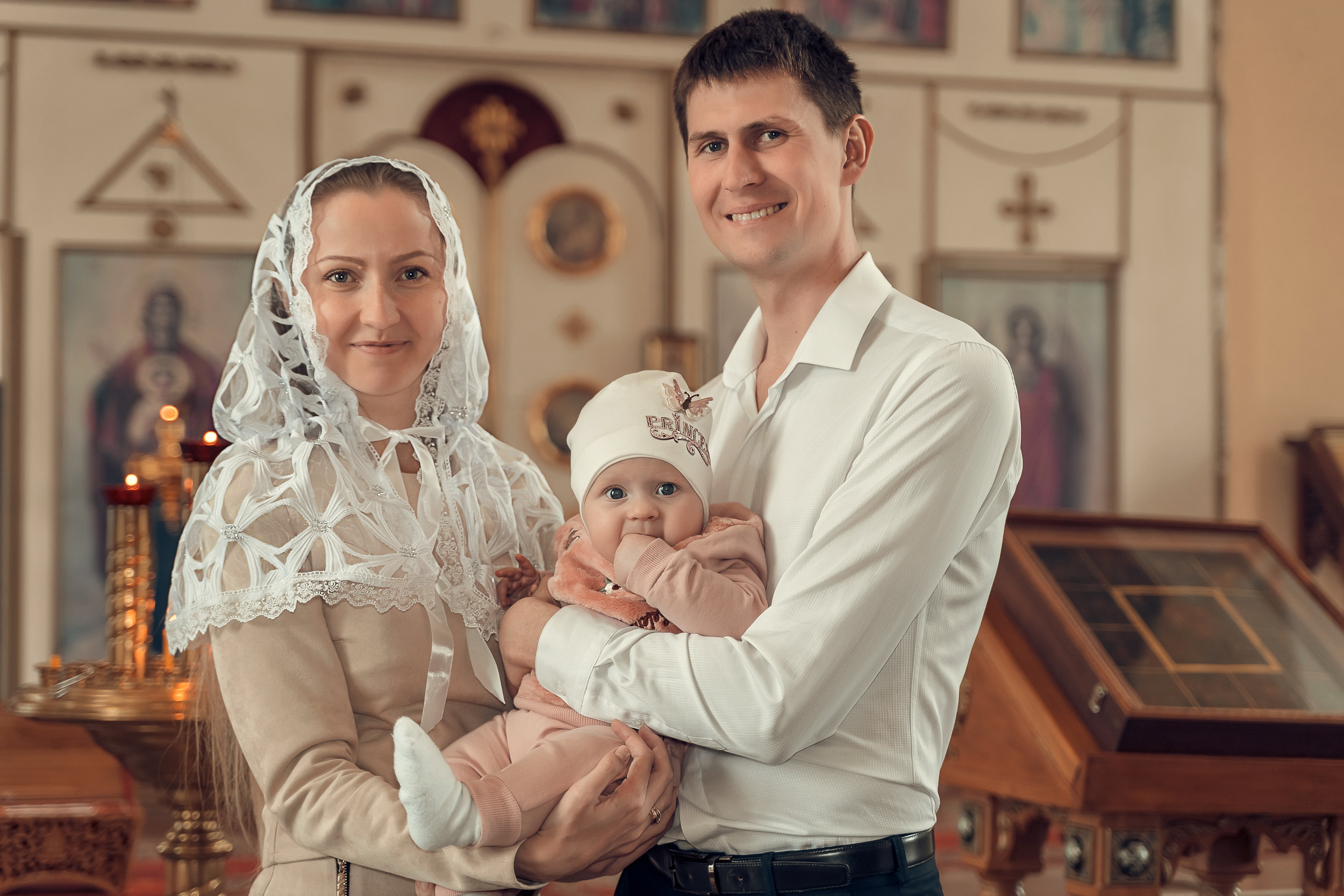 Крещение в Воскресенском храме г. Венев. Церковный фотограф Севастополь