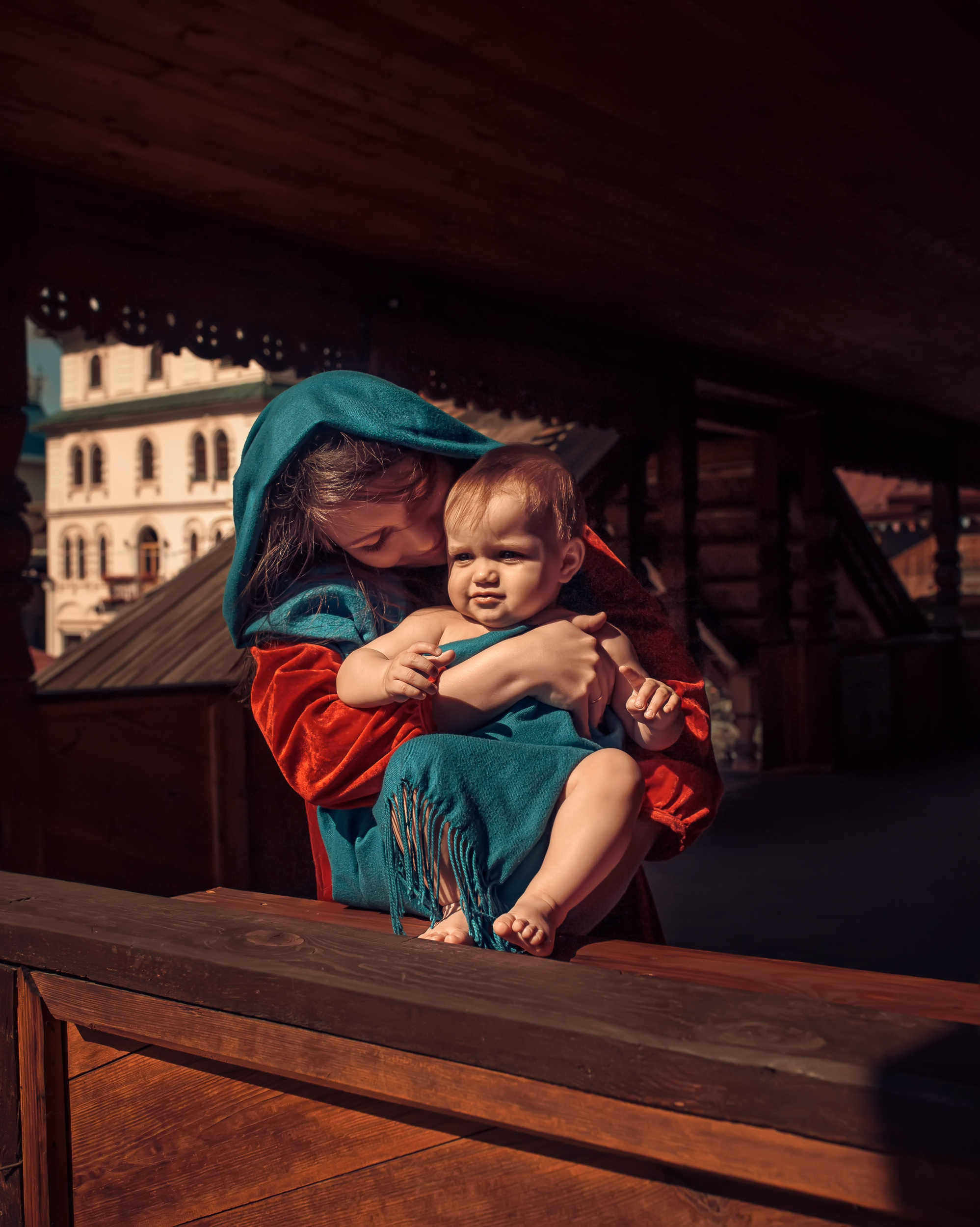 Детская съемка в церкви Николая Чудотворца в г. Москва. Церковный фотограф Севастополь