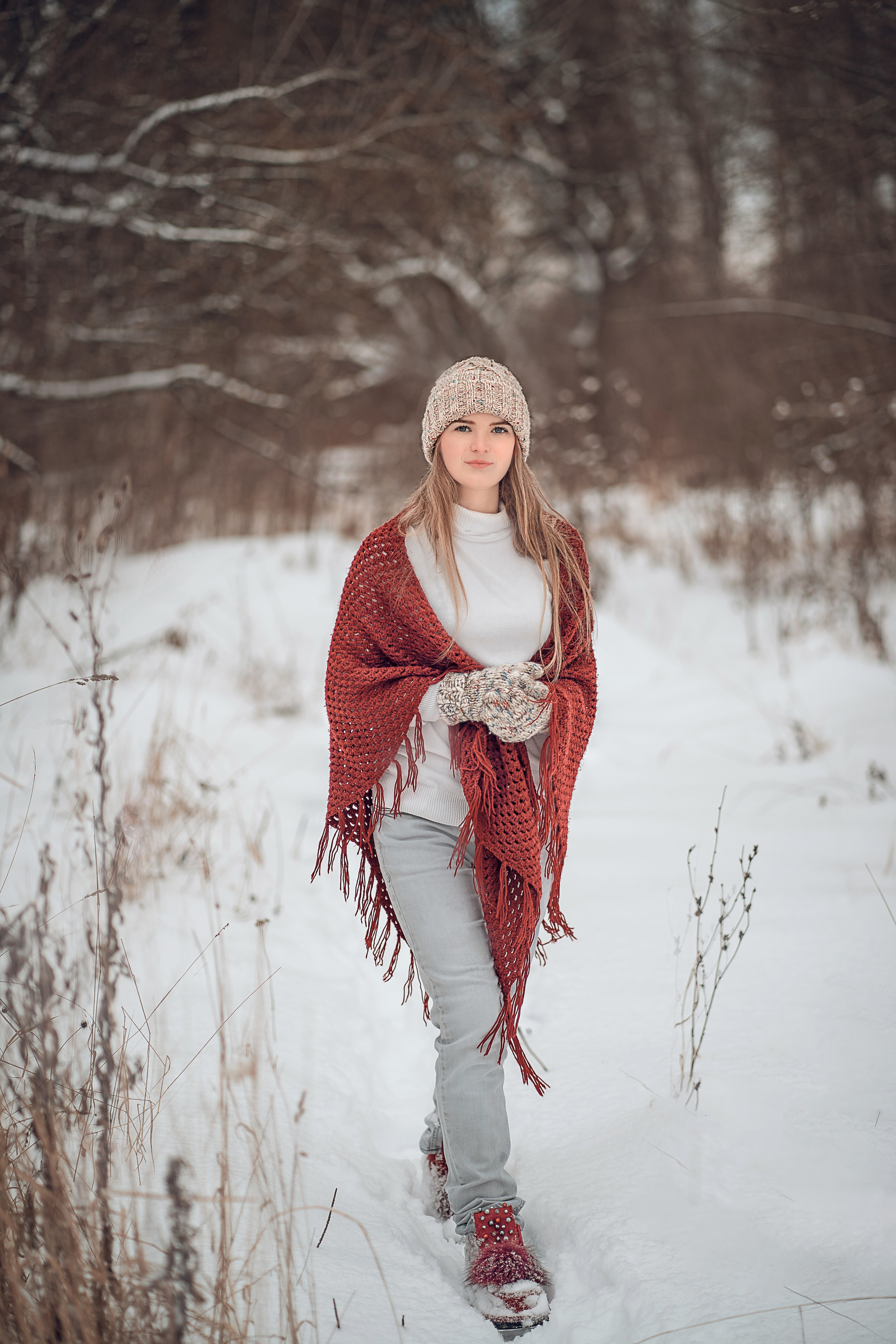 Зимняя фотопрогулка в парке. Церковный фотограф Севастополь