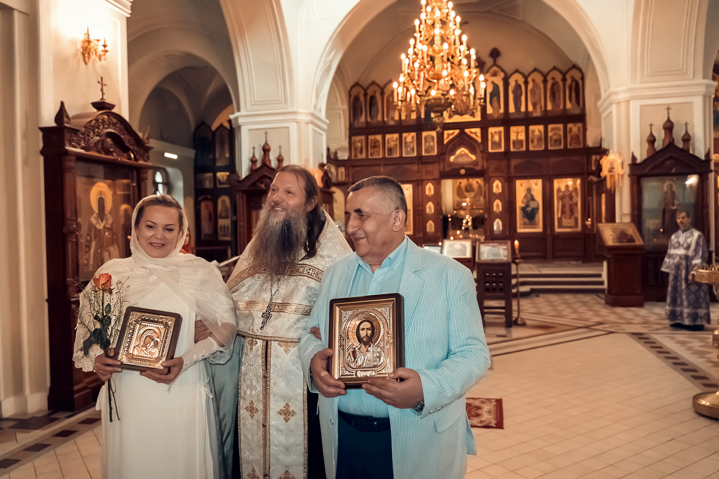 Венчание в храме Алексия Человека Божия г. Москва. Церковный фотограф Севастополь
