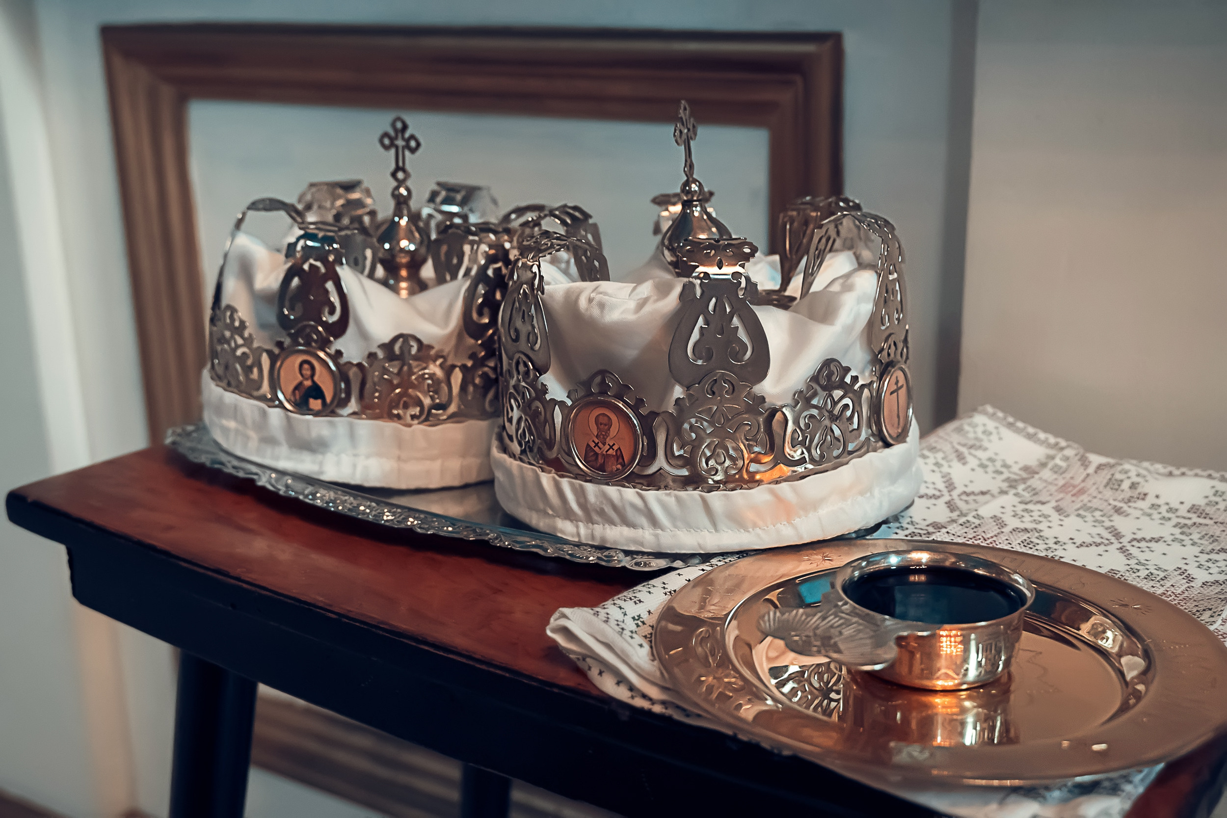 Венчание в храме «Нечаянная Радость» г. Новомосковск. Церковный фотограф Севастополь