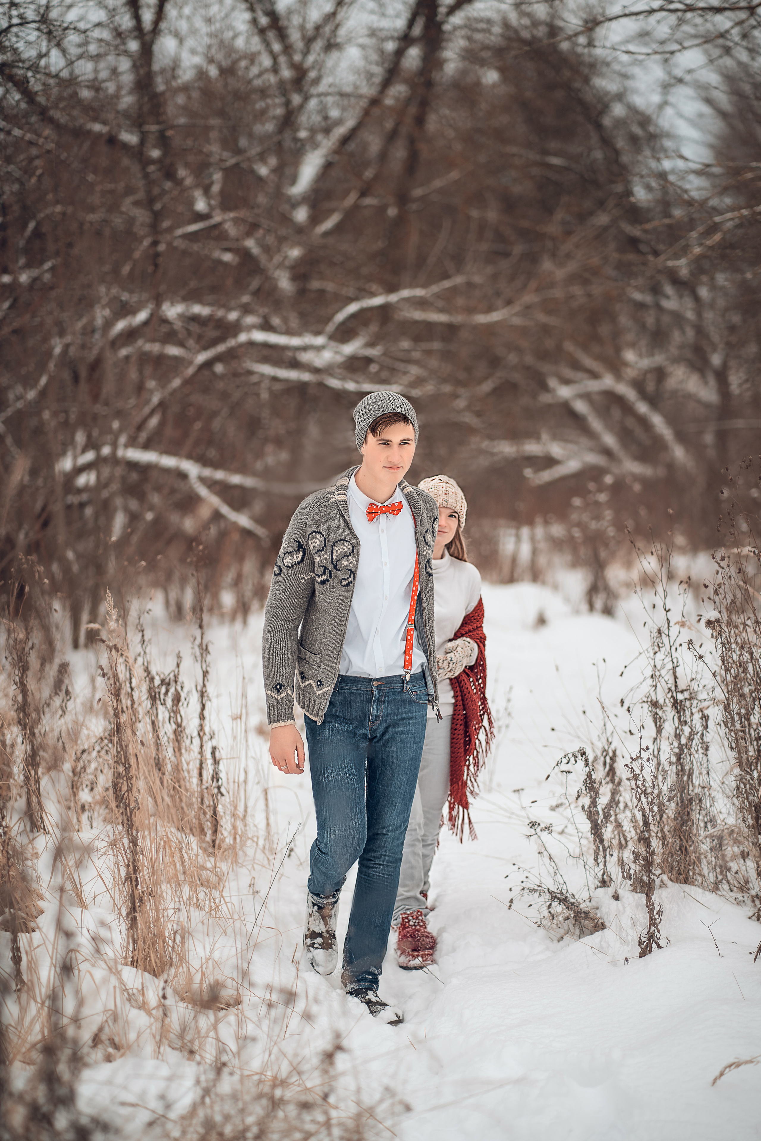 Зимняя фотопрогулка в парке. Церковный фотограф Севастополь