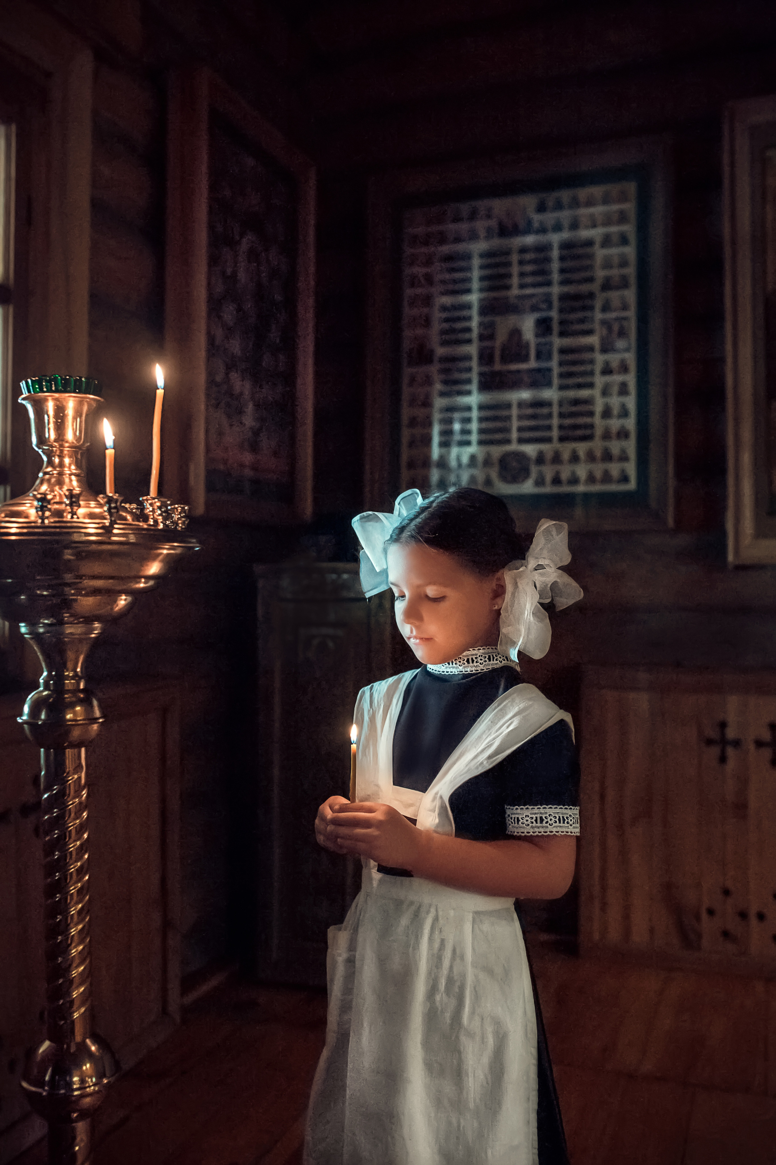 Детская съемка в церкви Николая Чудотворца в г. Москва. Церковный фотограф Севастополь
