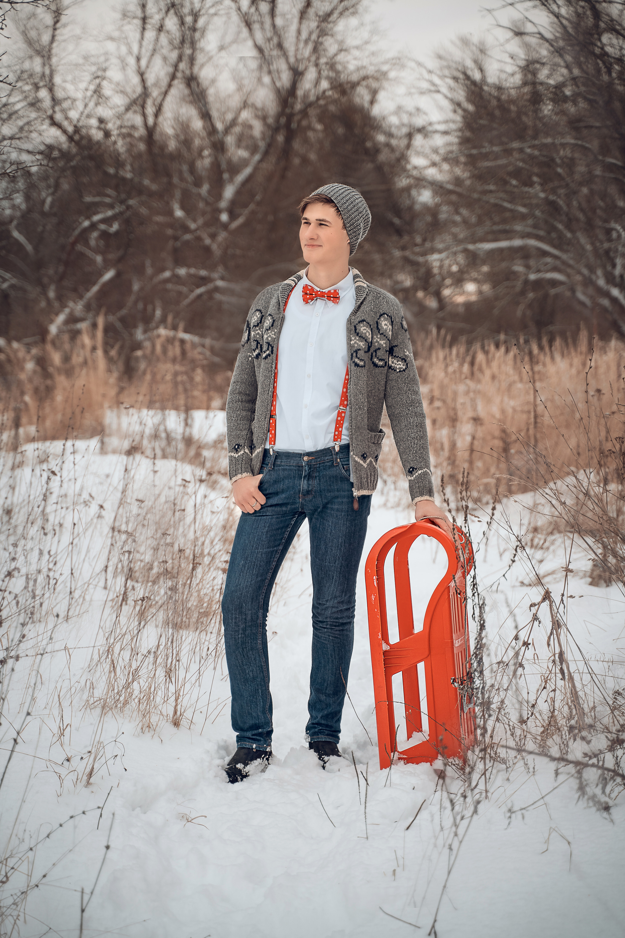 Зимняя фотопрогулка в парке. Церковный фотограф Севастополь