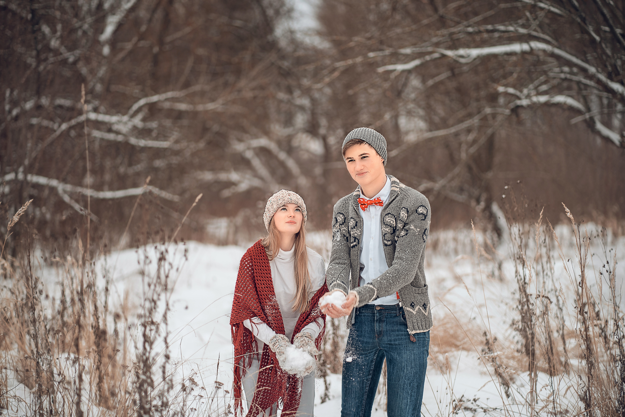 Зимняя фотопрогулка в парке. Церковный фотограф Севастополь