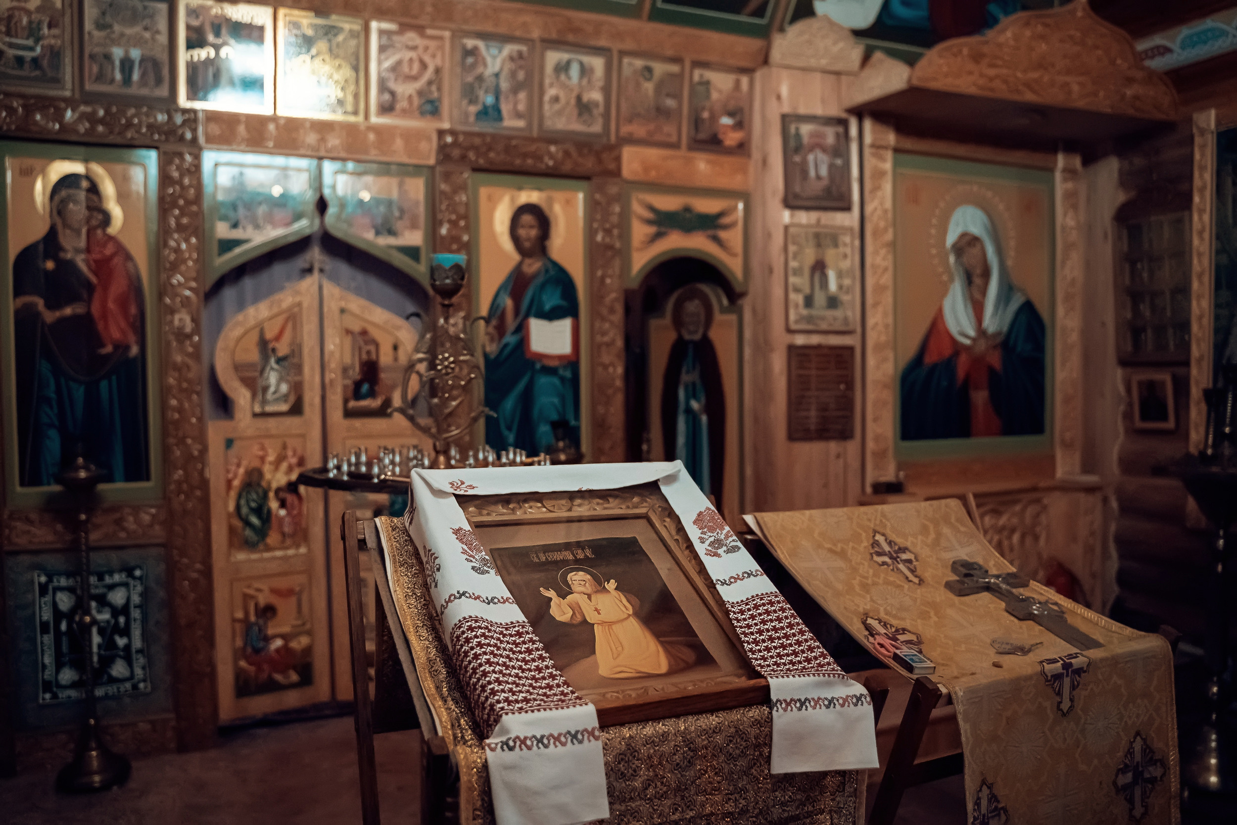 Крещение в храме Преподобного Серафима Саровского с. Дедилово. Церковный фотограф Севастополь