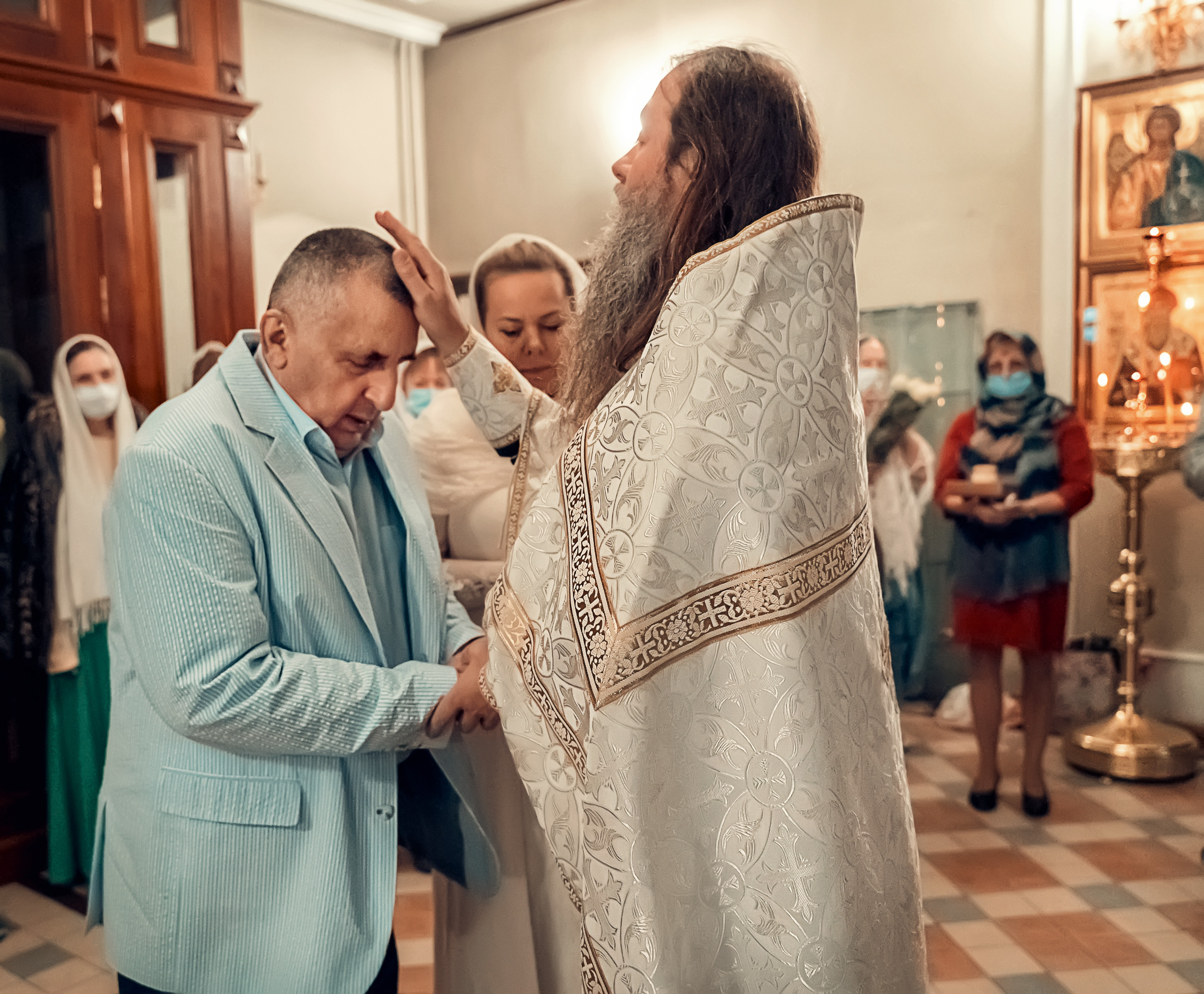 Венчание в храме Алексия Человека Божия г. Москва. Церковный фотограф Севастополь