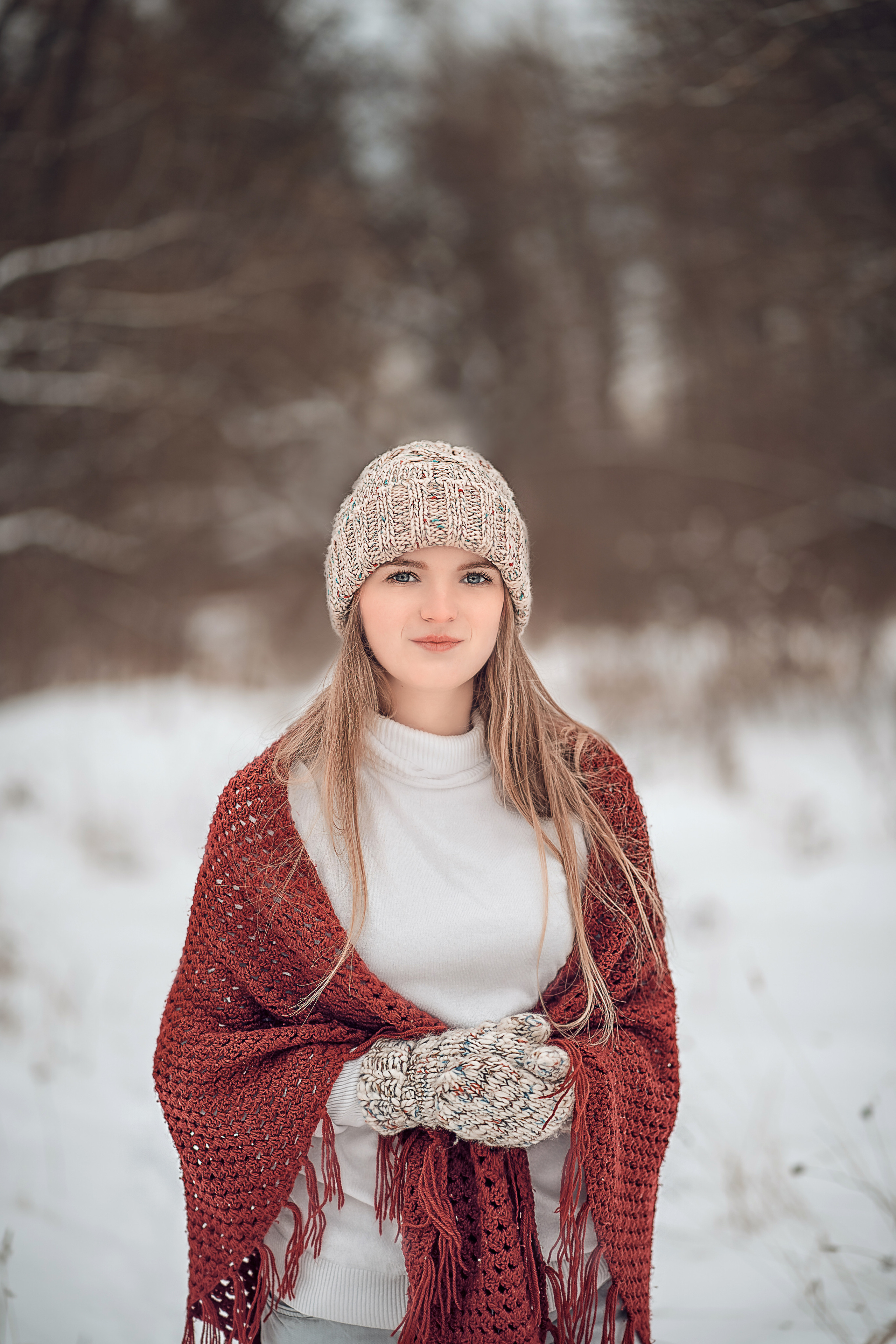 Зимняя фотопрогулка в парке. Церковный фотограф Севастополь