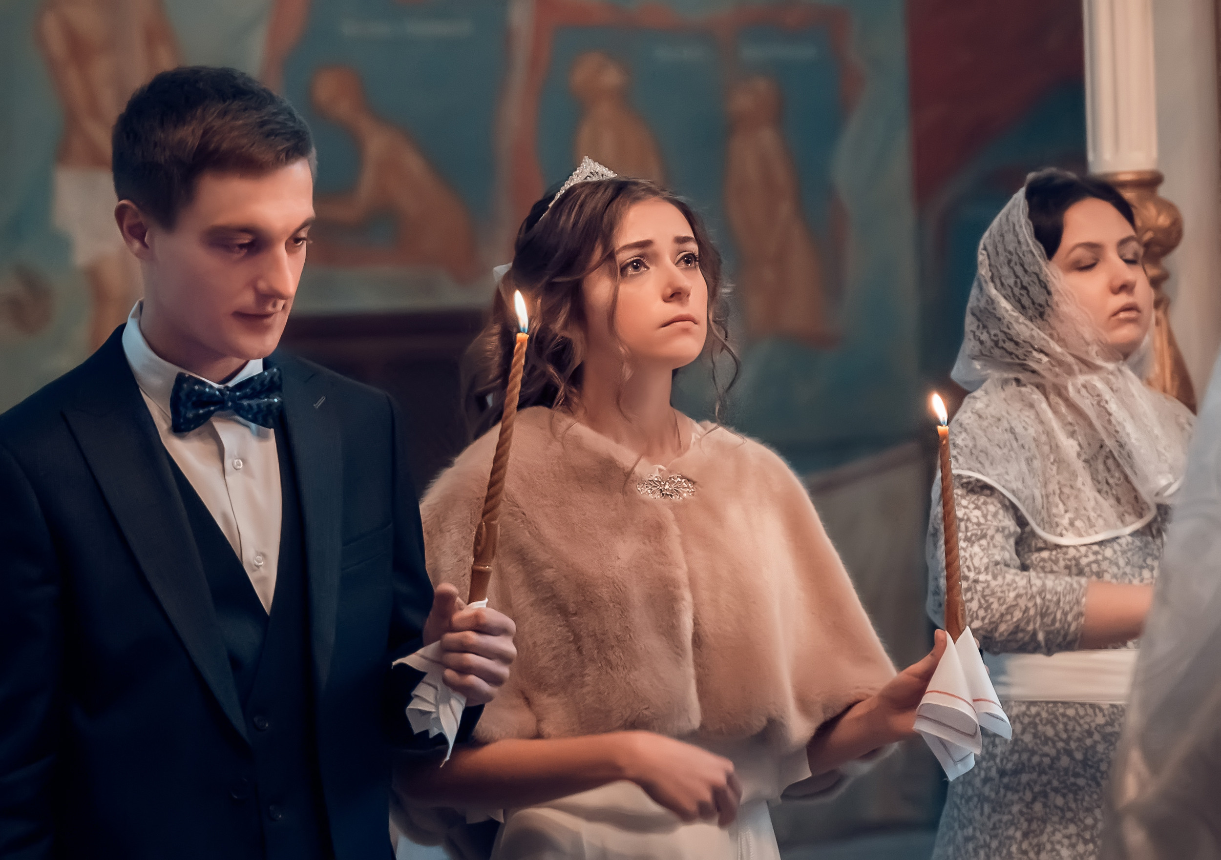 Венчание в храме «Нечаянная Радость» г. Новомосковск. Церковный фотограф Севастополь