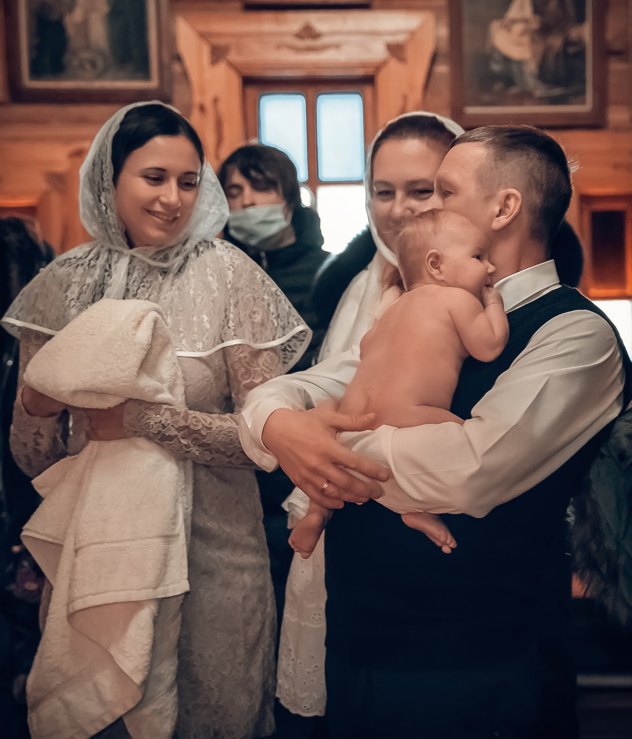 Крещение в храме Преподобного Серафима Саровского с. Дедилово. Церковный фотограф Севастополь