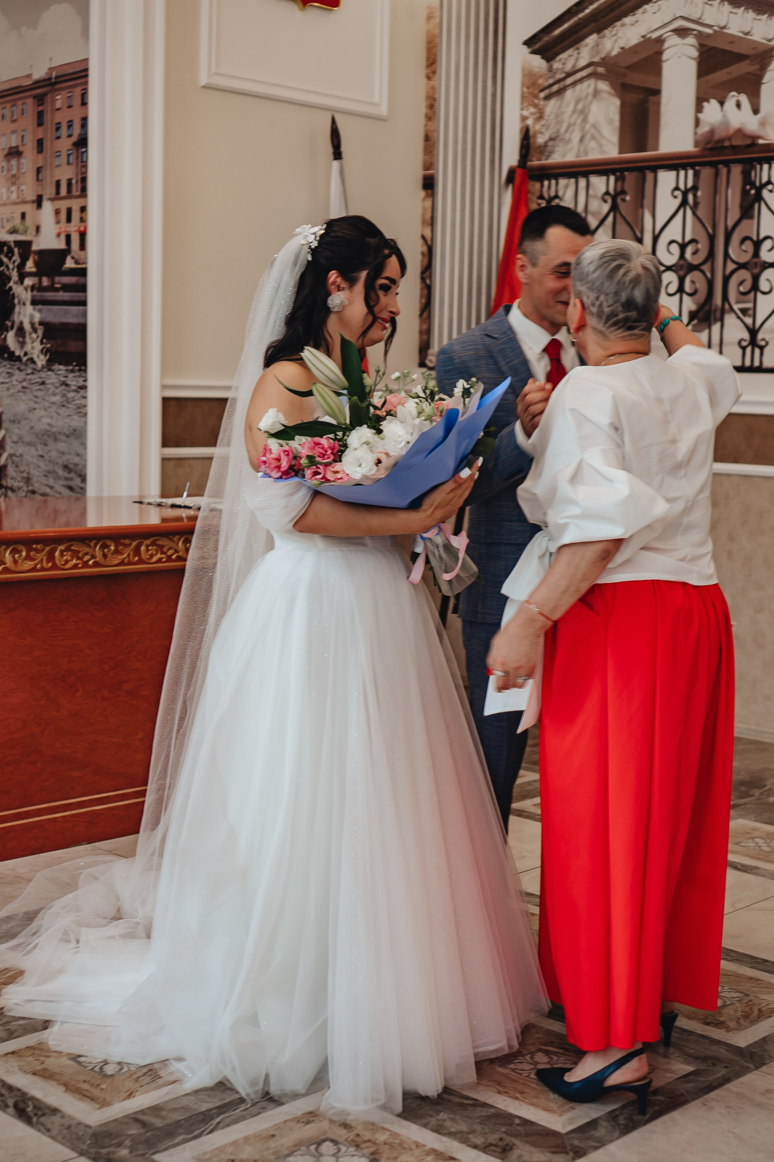 СВАДЕБНАЯ СЬЕМКА В ЗАГСЕ НА МОСКОВСКОМ ПРОСПЕКТЕ. Профессиональный фотограф, Санкт-Петербург — Виктория Богомолова