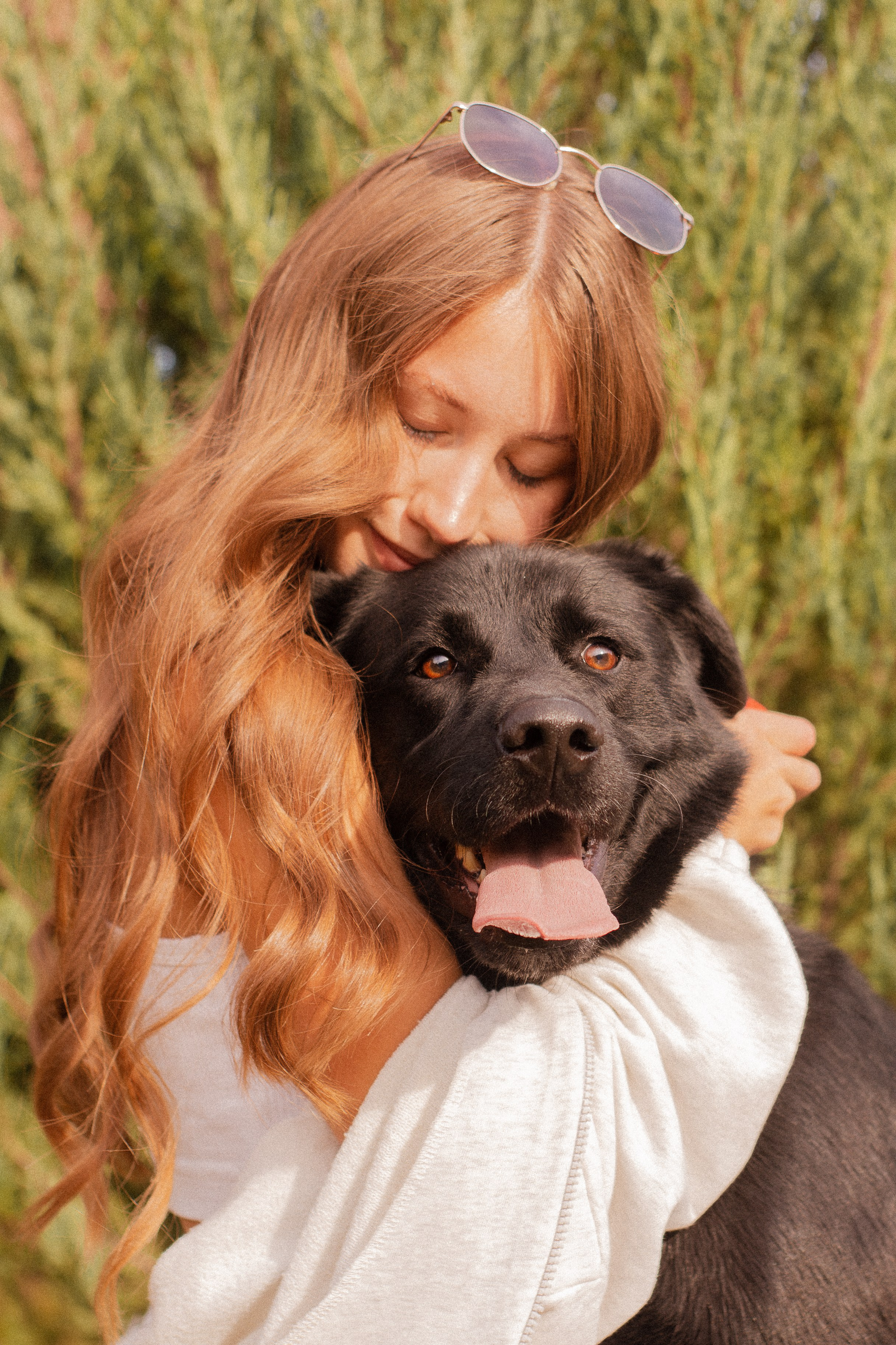 Анна и Лаки. Фотограф-анималист Мария Баркевич | Москва