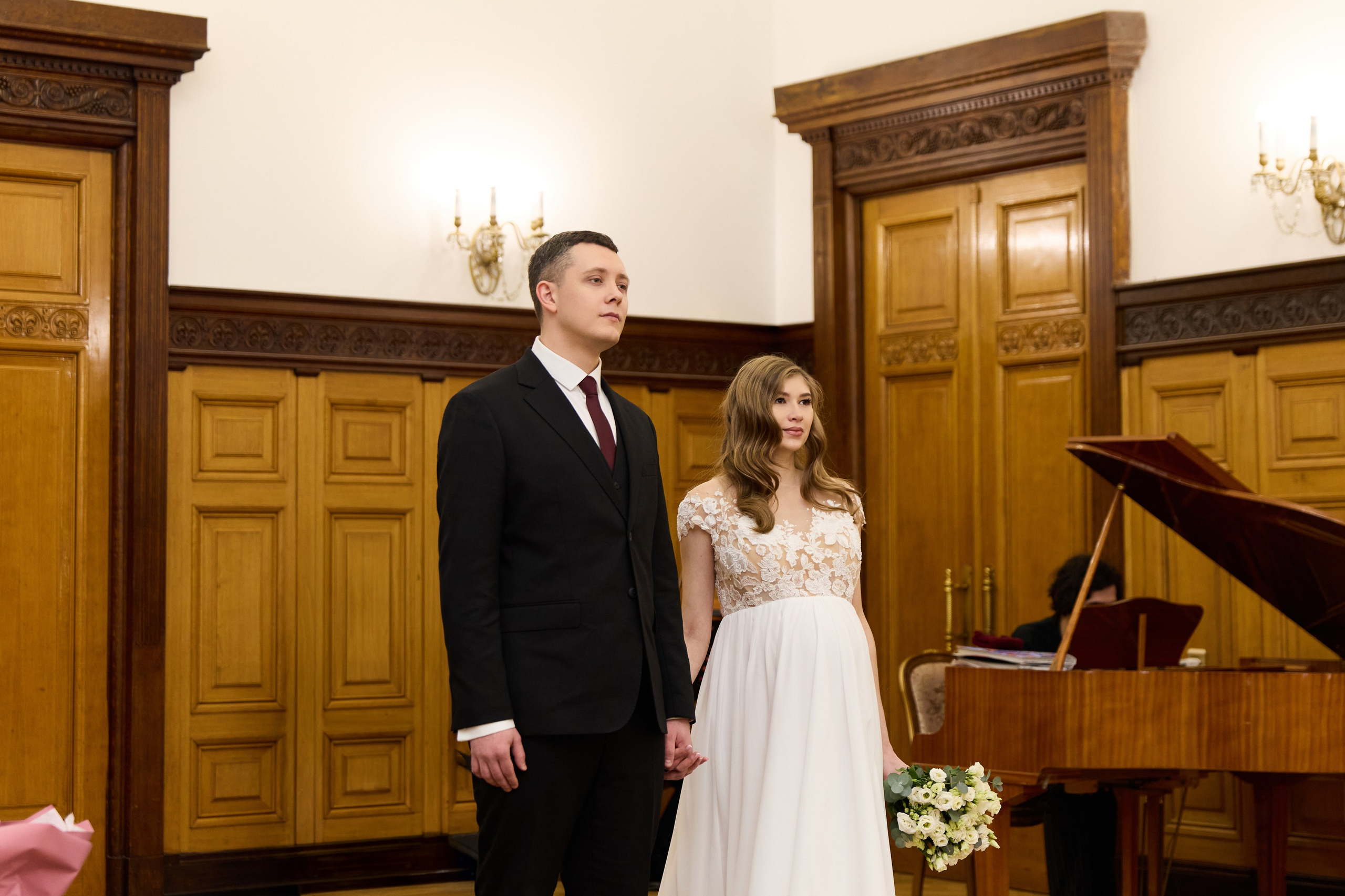 Маргарита и Дмитрий. Роспись в Грибоедовском ЗАГСе № 1. Любовь Юсупова. Фотограф