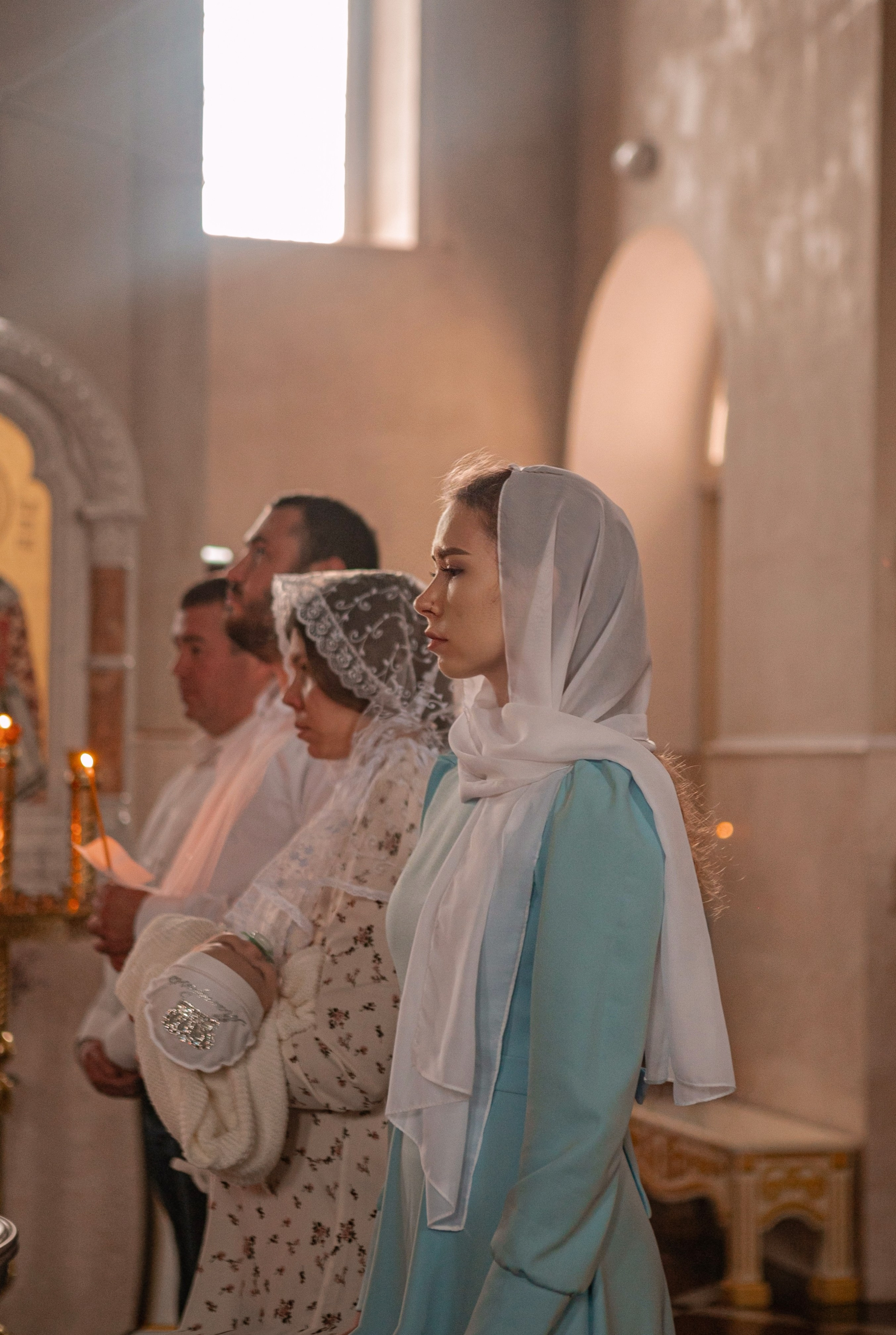 Таинство крещения. Фотограф Неверова Катерина