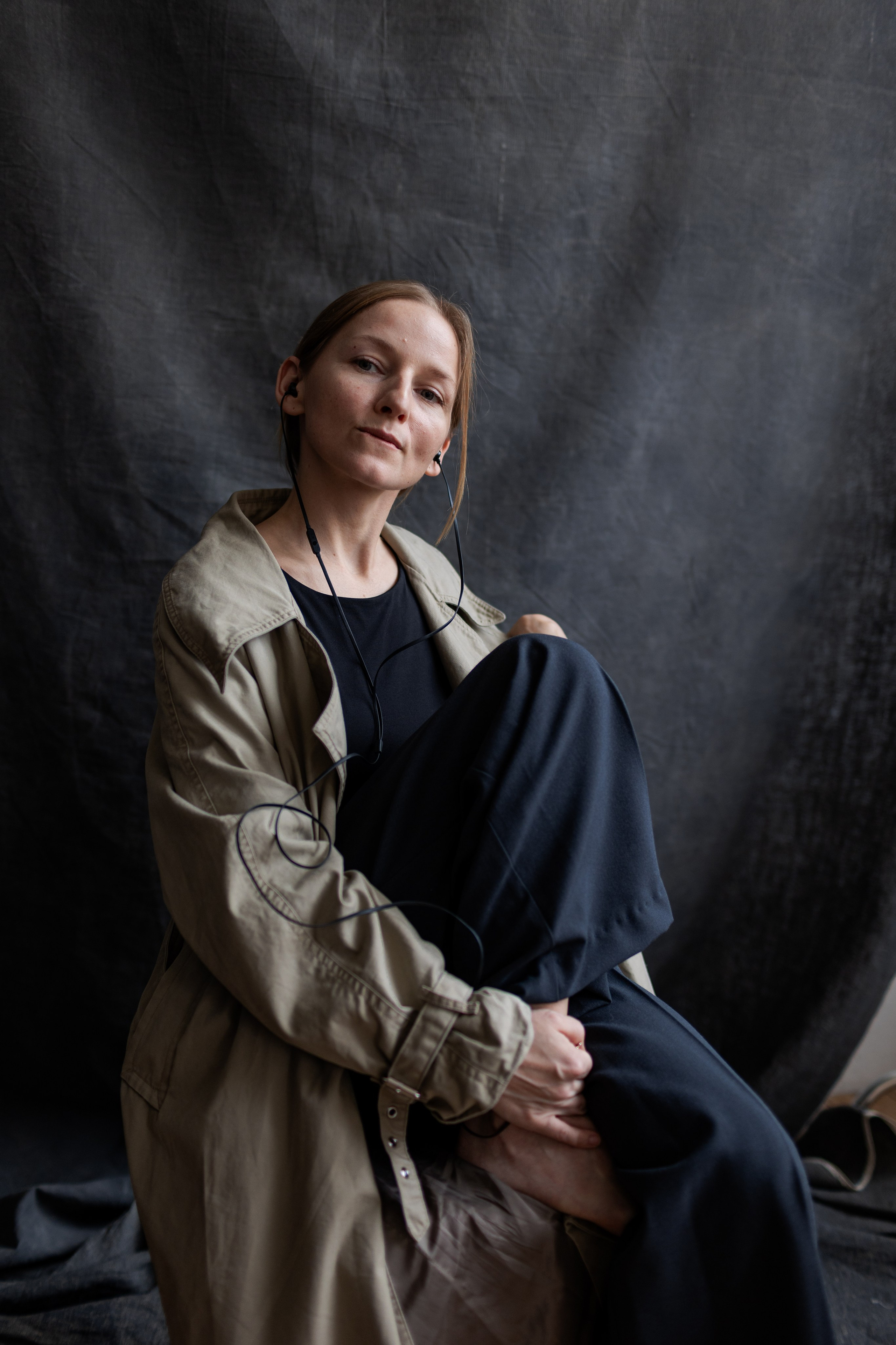 Студийный портрет. Портретный фотограф в Санкт-Петербурге. Саша Кушнерова