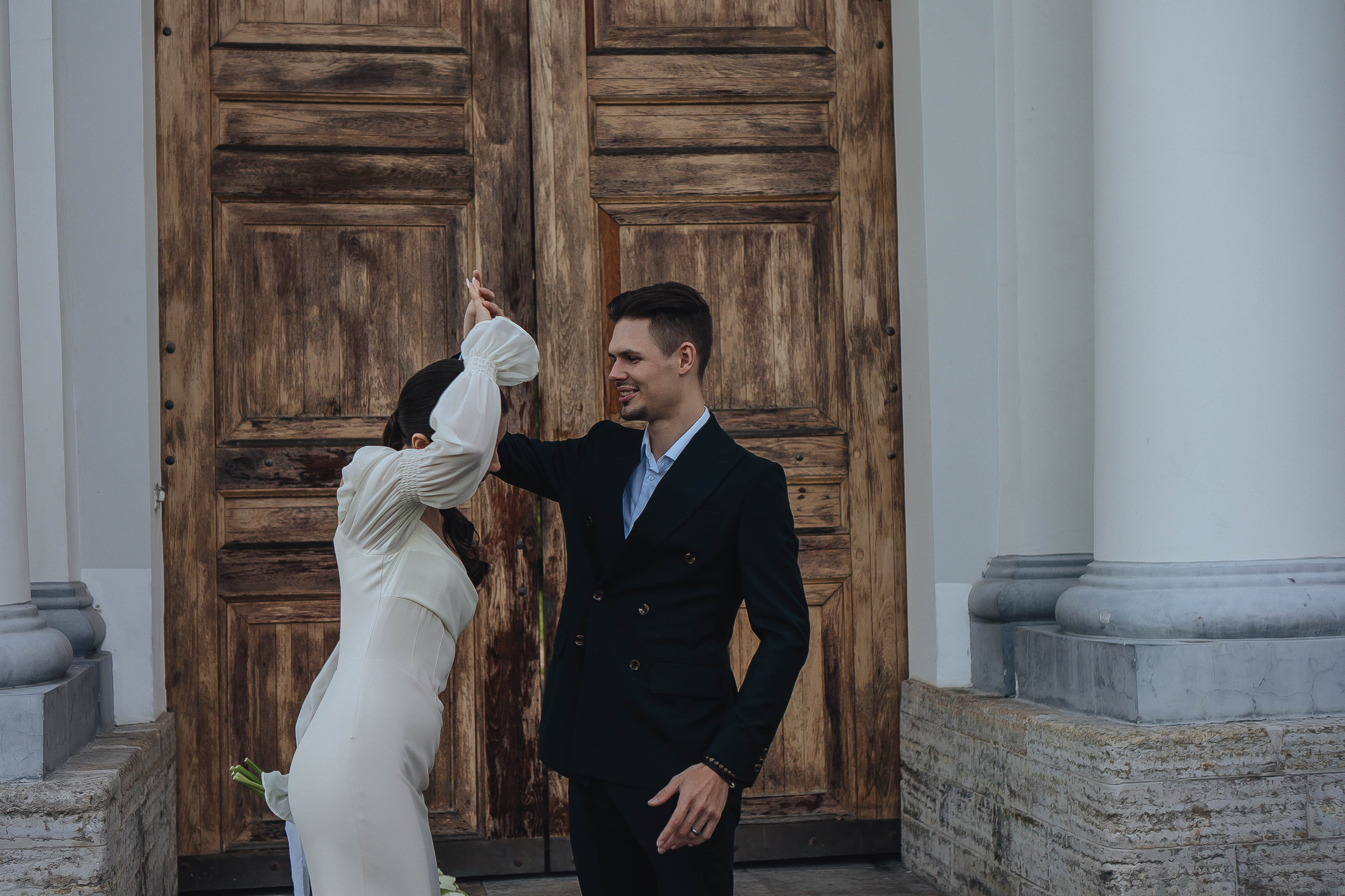 СВАДЕБНАЯ СЬЕМКА НА РАССВЕТЕ НА ЕЛАГИНОМ ОСТОРОВЕ. Профессиональный фотограф, Санкт-Петербург — Виктория Богомолова