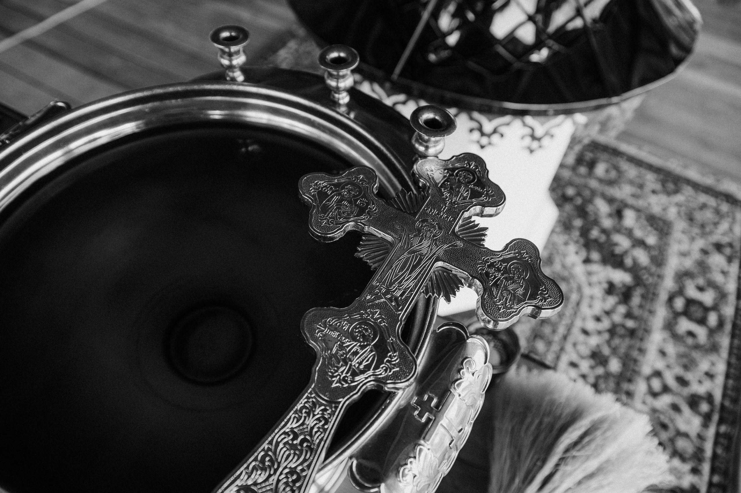 Освещение купола в храме Казанской иконы Божьей Матери х. Закутский. Церковный, семейный и репортажный фотограф Волгоград, Волжский