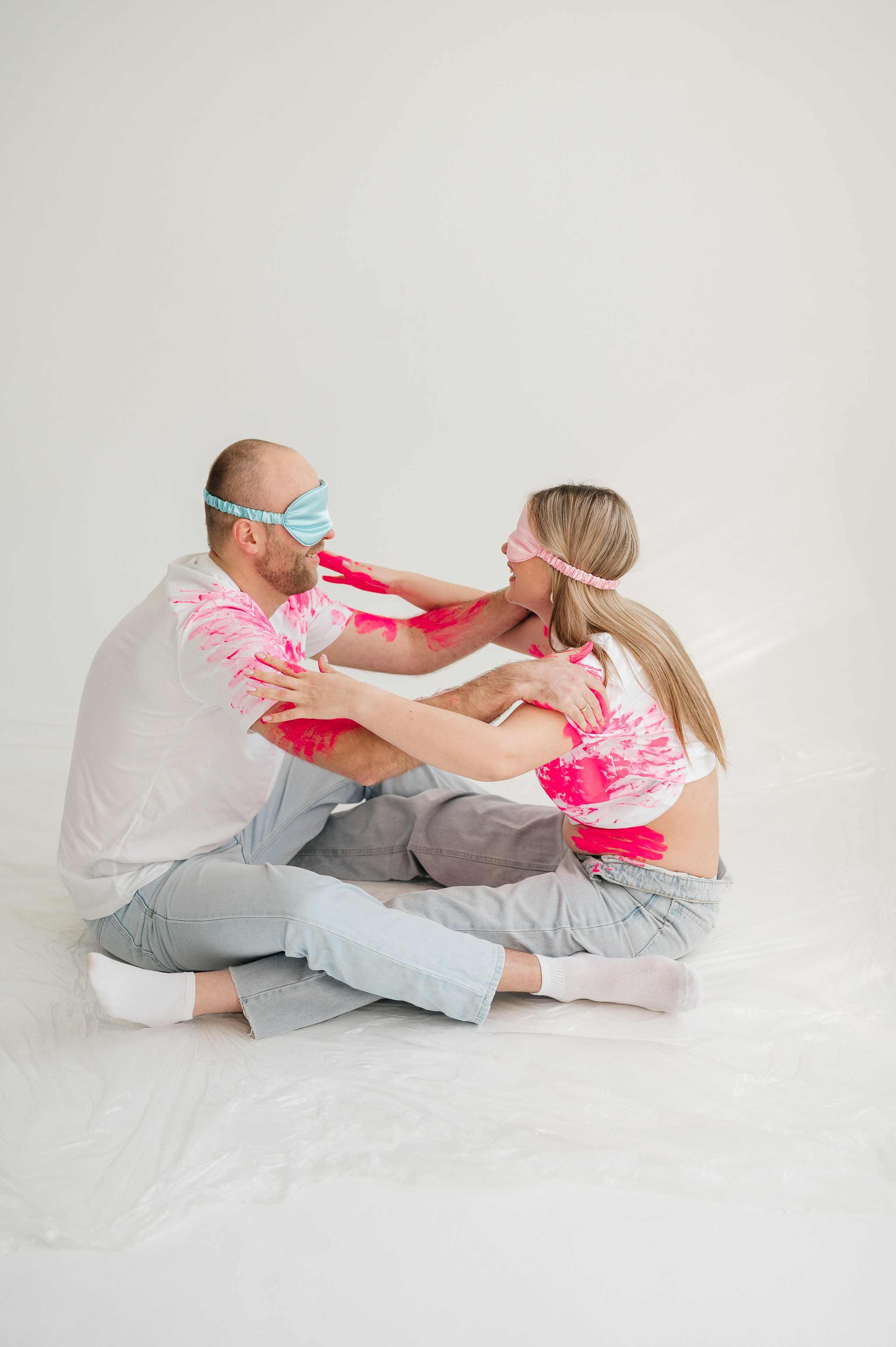 Гендер пати с красками. Свадебный и семейный фотограф в Краснодаре Алина Мельник