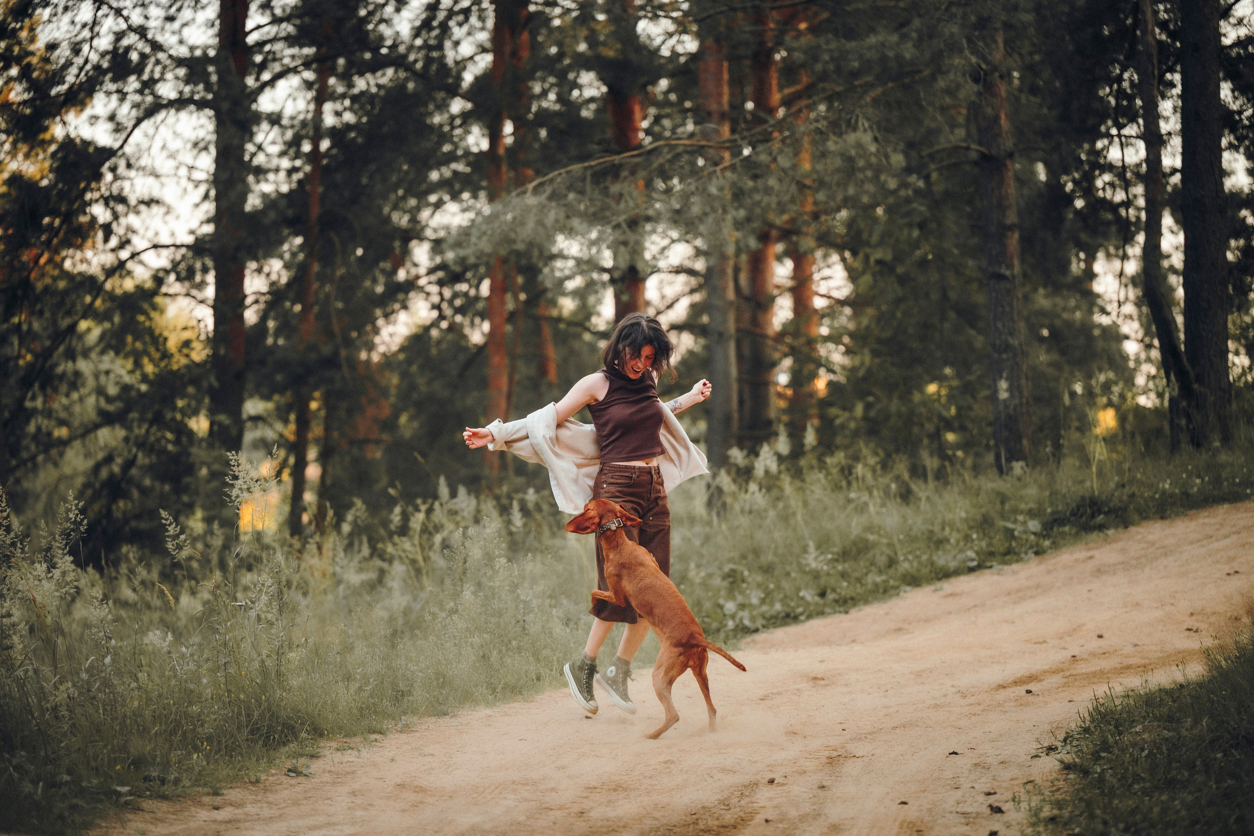 Маша, Трисс и Эста. Семейный фотограф анималист Ананьева Мария — Москва
