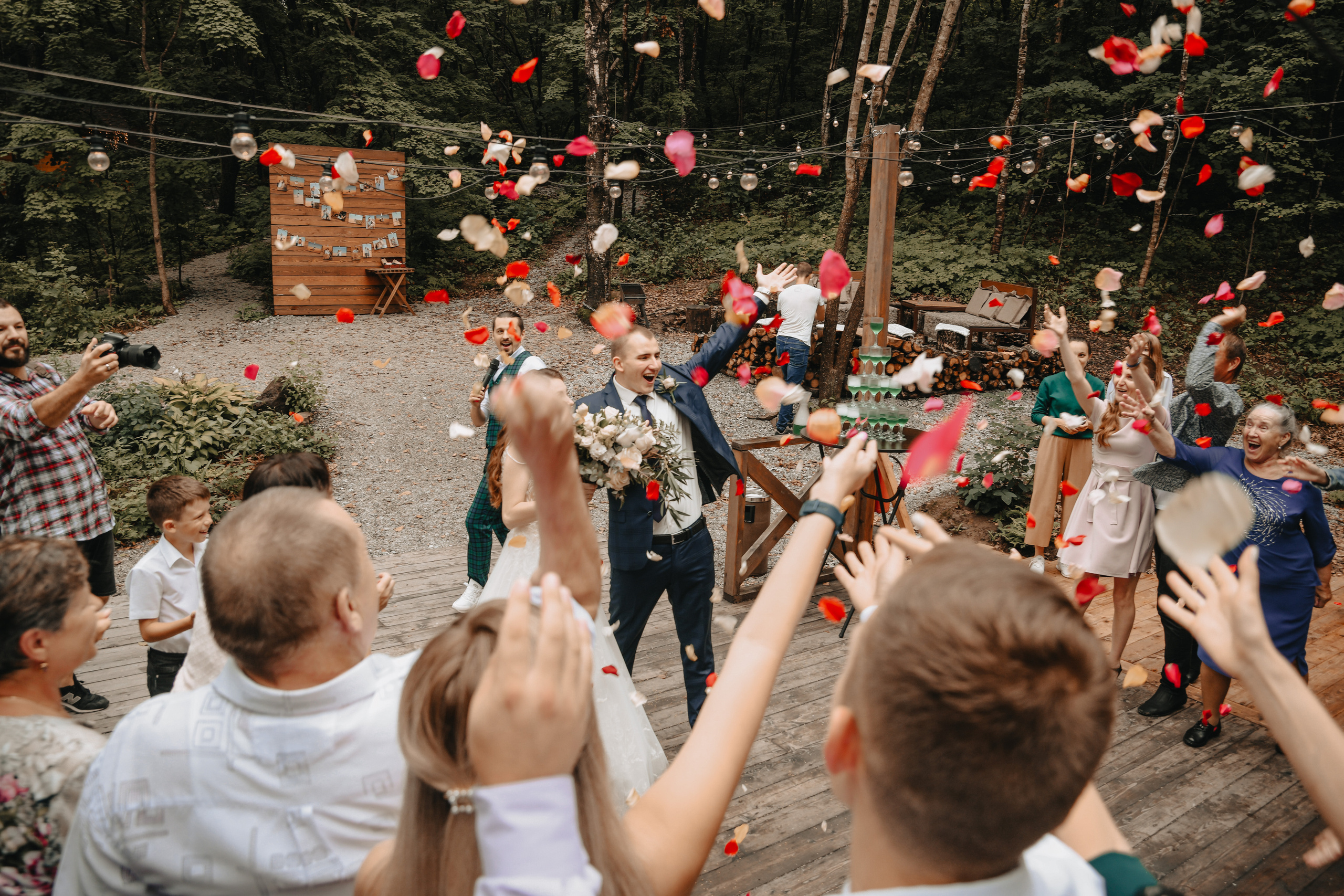 Свадьба под дождем. Свадебный и семейный фотограф Владивосток