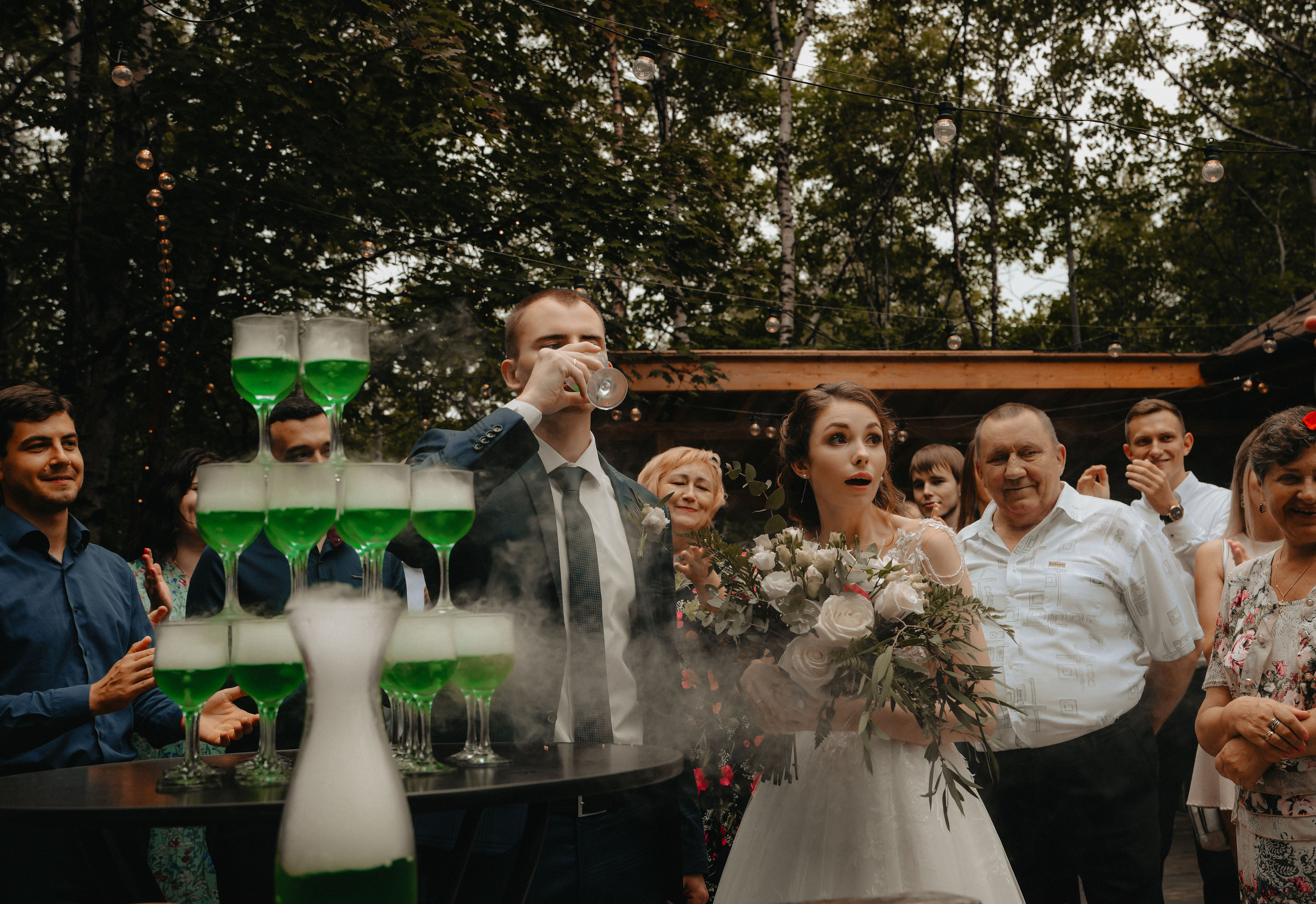 Свадьба под дождем. Свадебный и семейный фотограф Владивосток