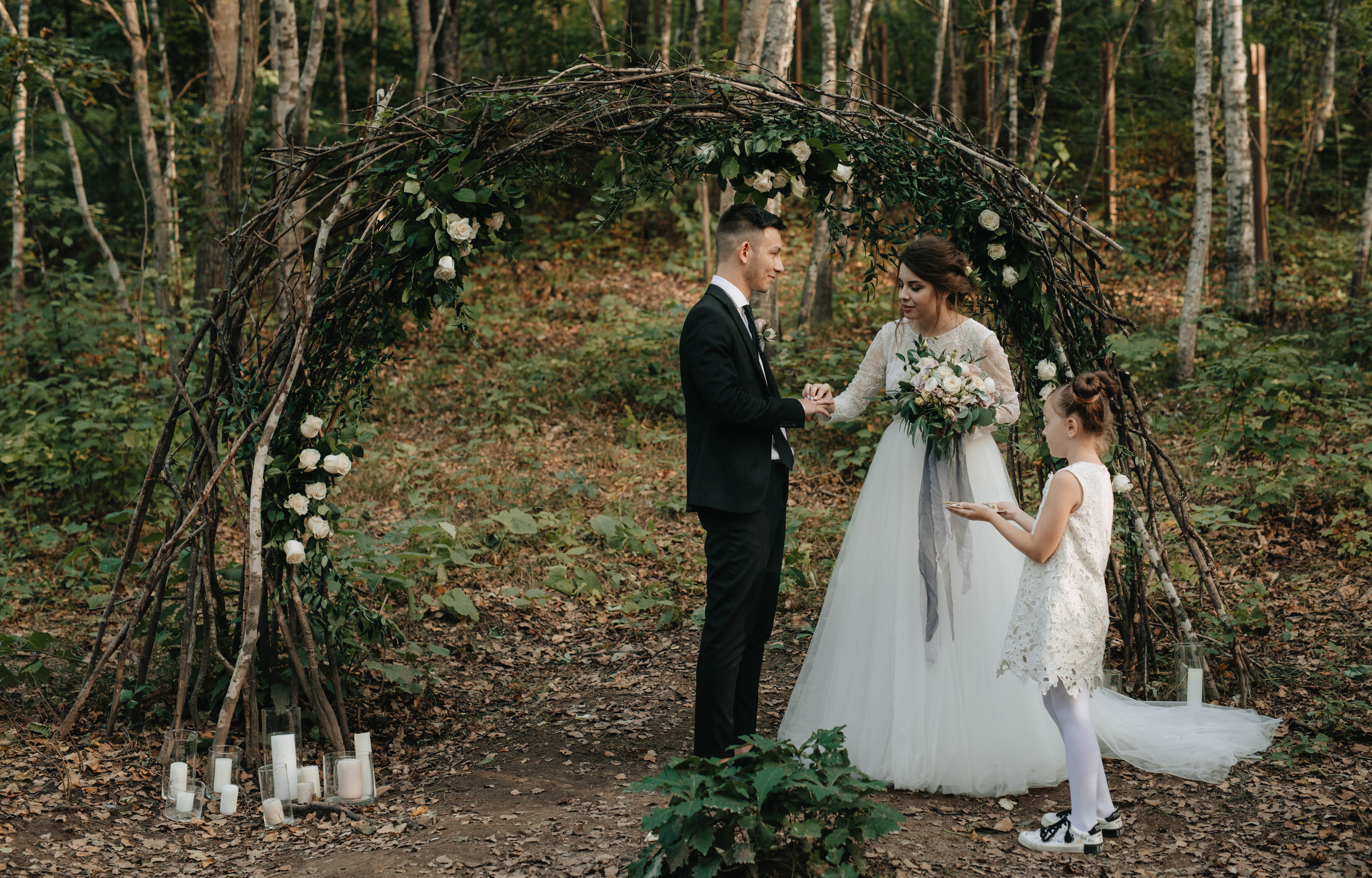 Свадьба в Лесу. Свадебный и семейный фотограф Владивосток