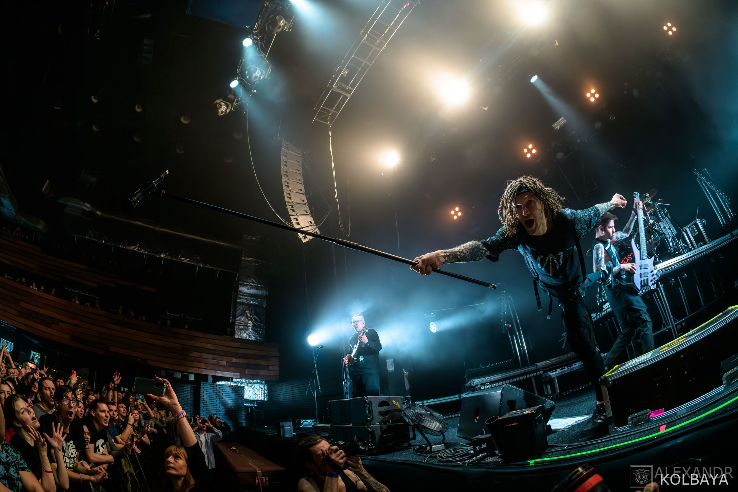 Концерт группы СЛОТ в клубе BASE. Концертный и театральный репортажный фотограф в Москве Александр Колбая
