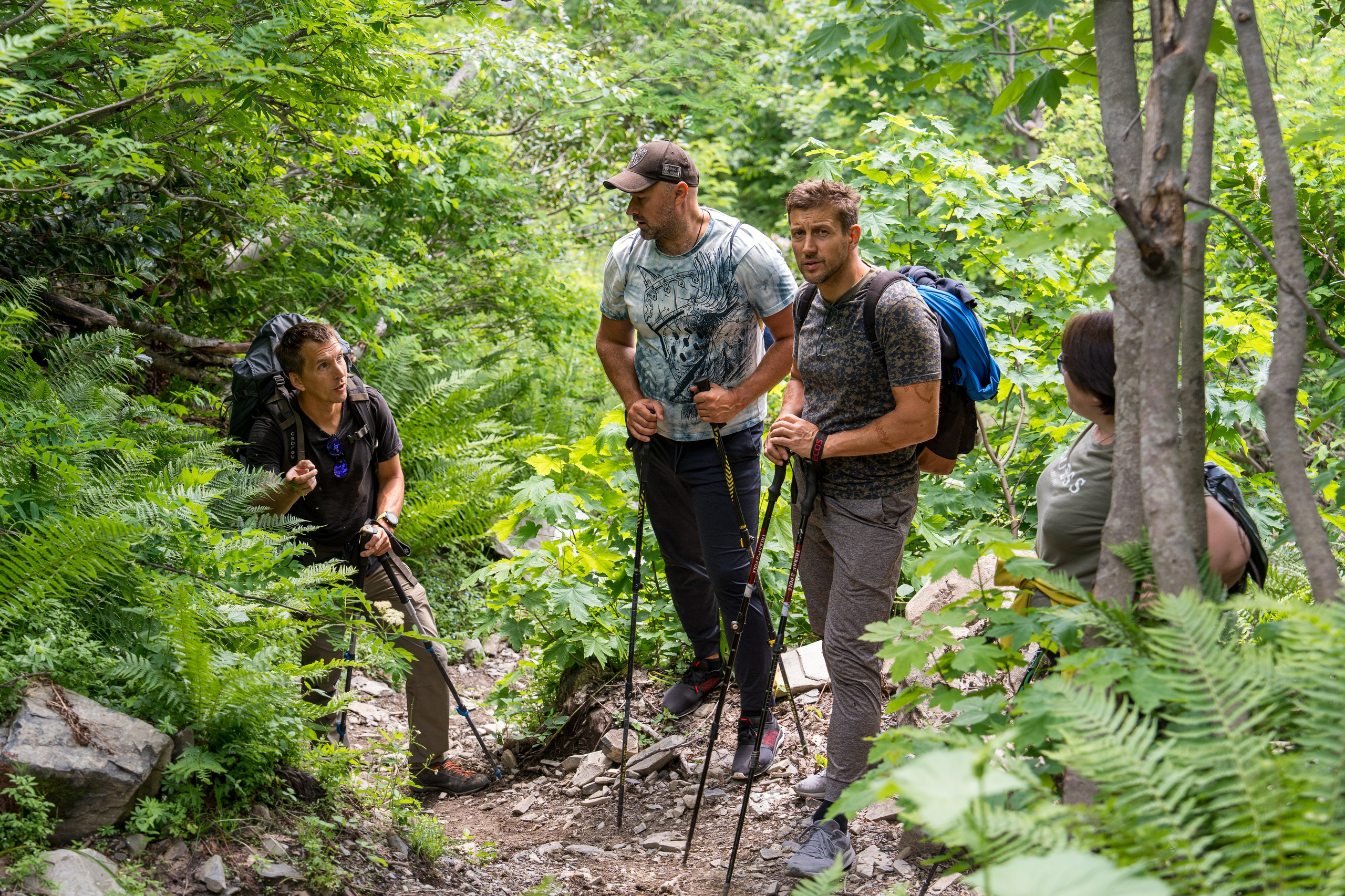 MICE мероприятие для компании «Доставка морем»: хайкинг к Ачипсинским водопадам. Репортажный фотограф в Красной Поляне и Сочи Павлюченко Екатерина