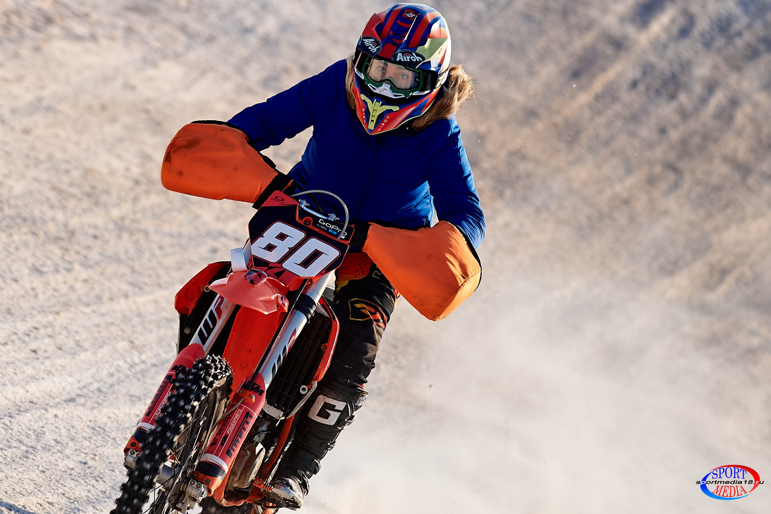 3 этап Кубка Удмуртской Республики по мотокроссу. Воткинск 23.02.2025. Спортивный репортажный фотограф в Ижевске Сергей Мерзляков