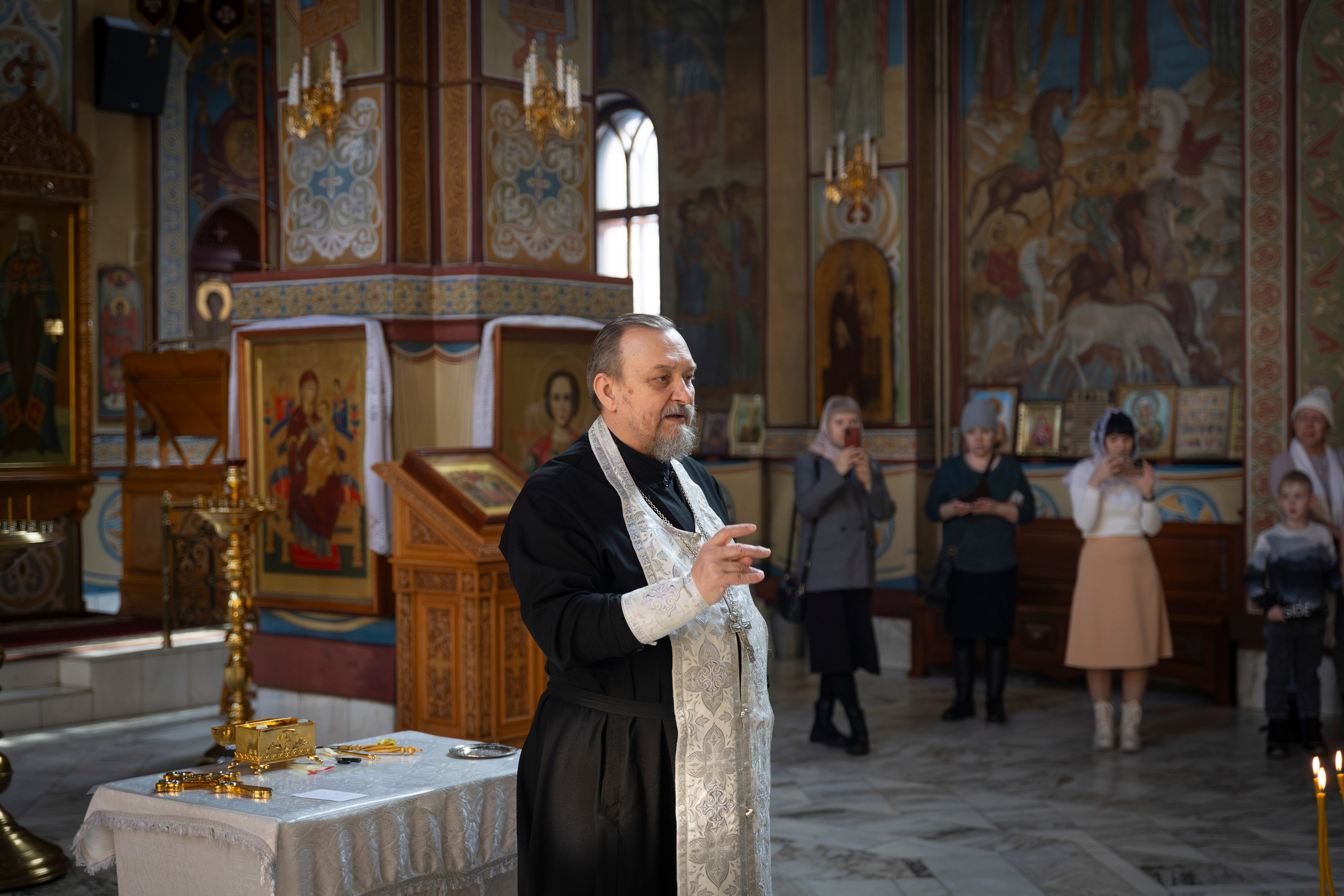 Крещение Алексея, Стефании и Александра. ТОП Фотограф на Крещение и Венчание Железногорск Алексей Мещеряков