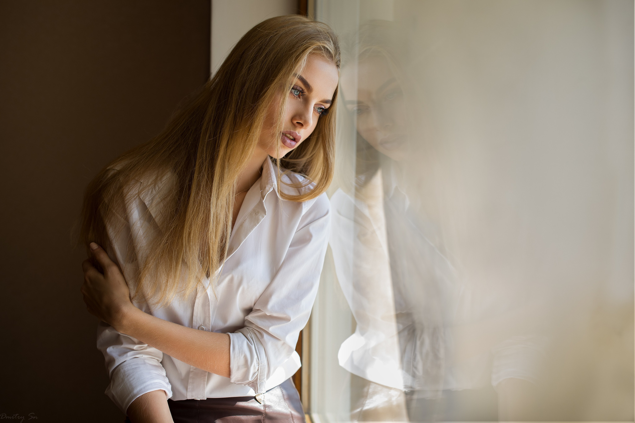 Фотосет у окна с Кариной для «себя»