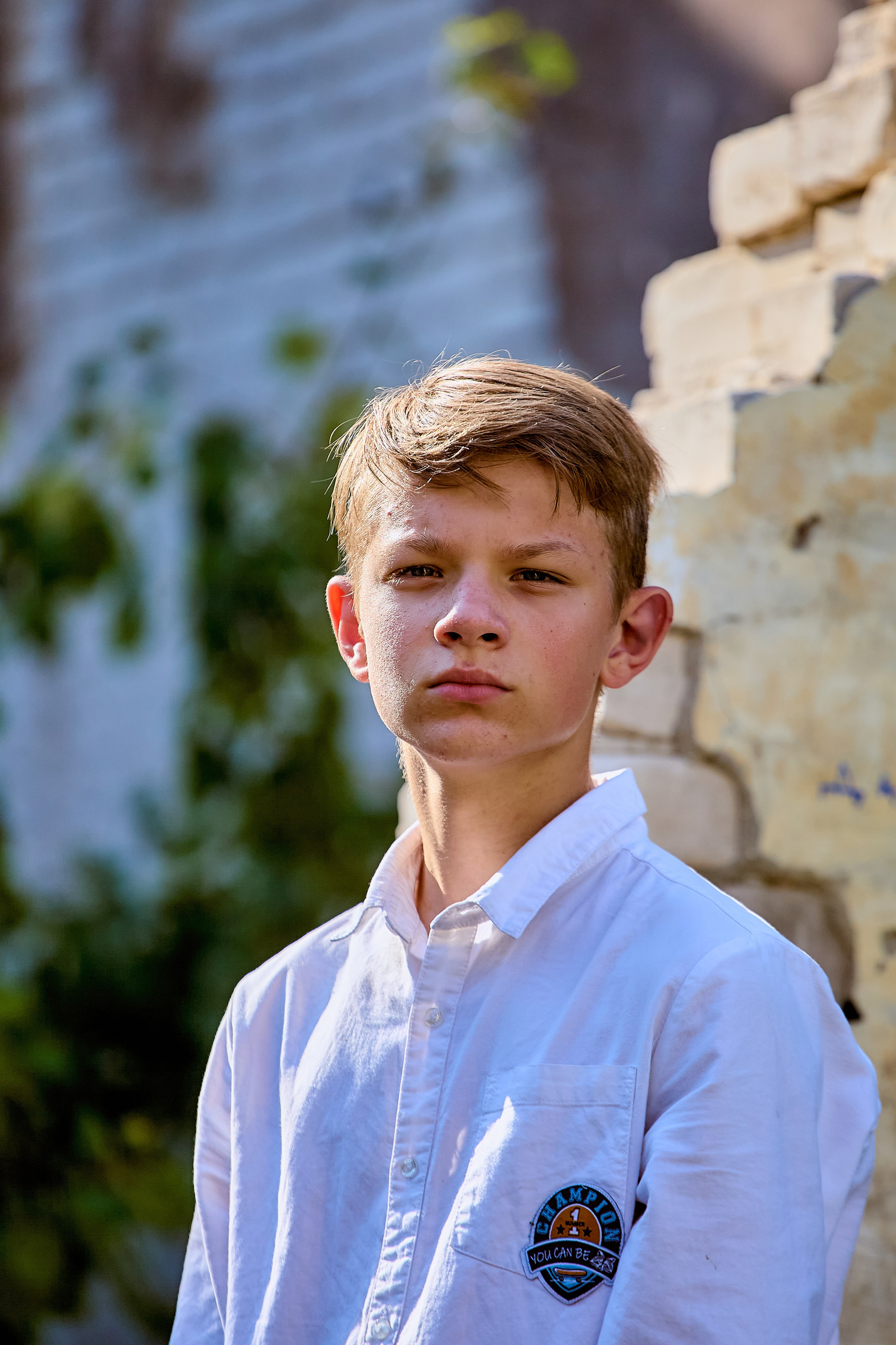 Фотосессия в заброшенном здании