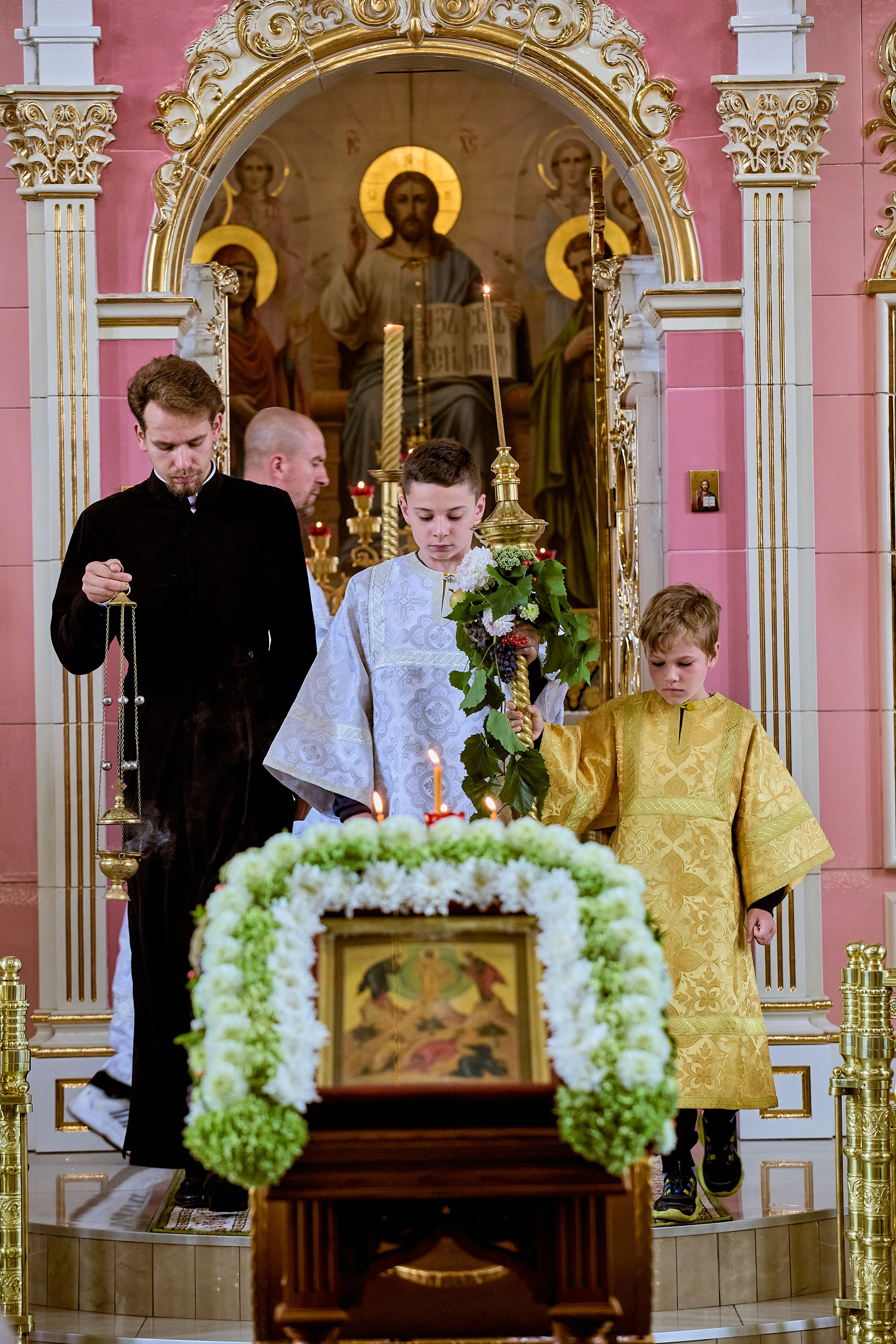 Праздничная фотосессия в праздник Преображения Господа нашего Иисуса Христа