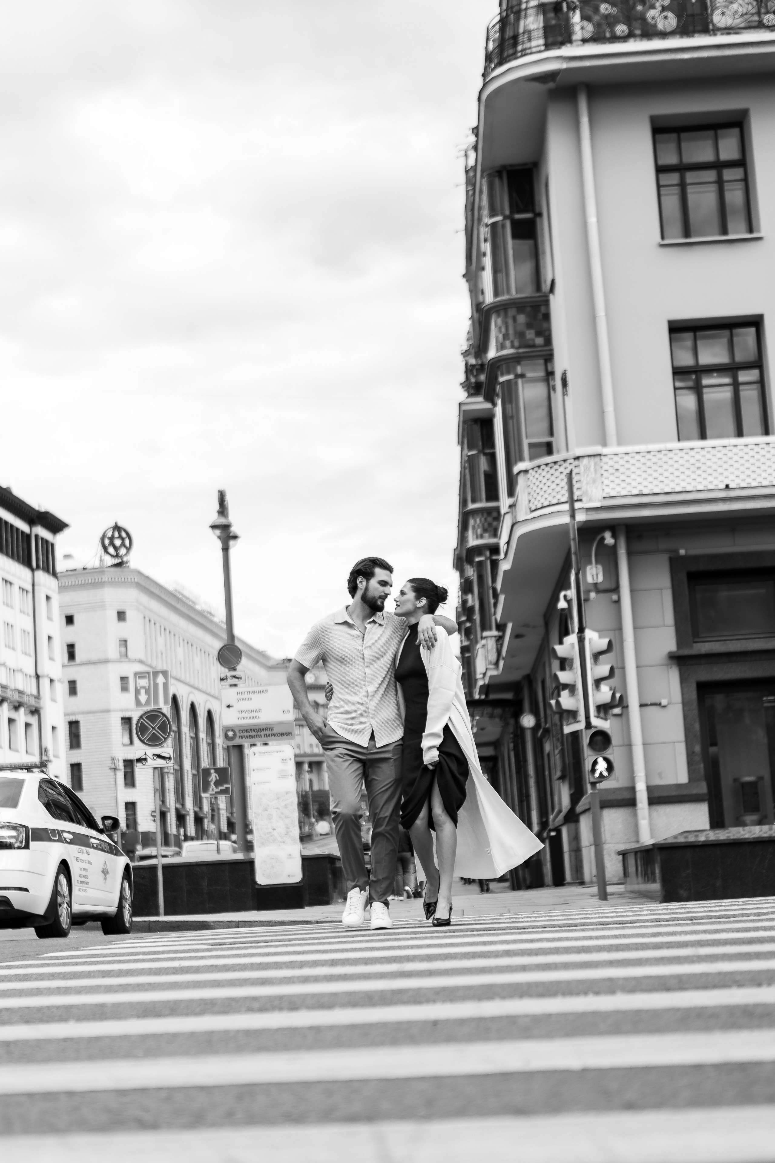 Фотопрогулка гостиница Националь. Свадебный фотограф в Москве