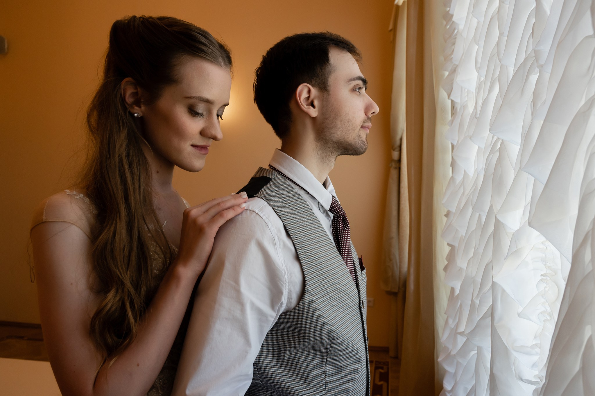 Зеркальный дворик. Свадебный и семейный фотограф из Санкт-Петербурга Климов Анатолий