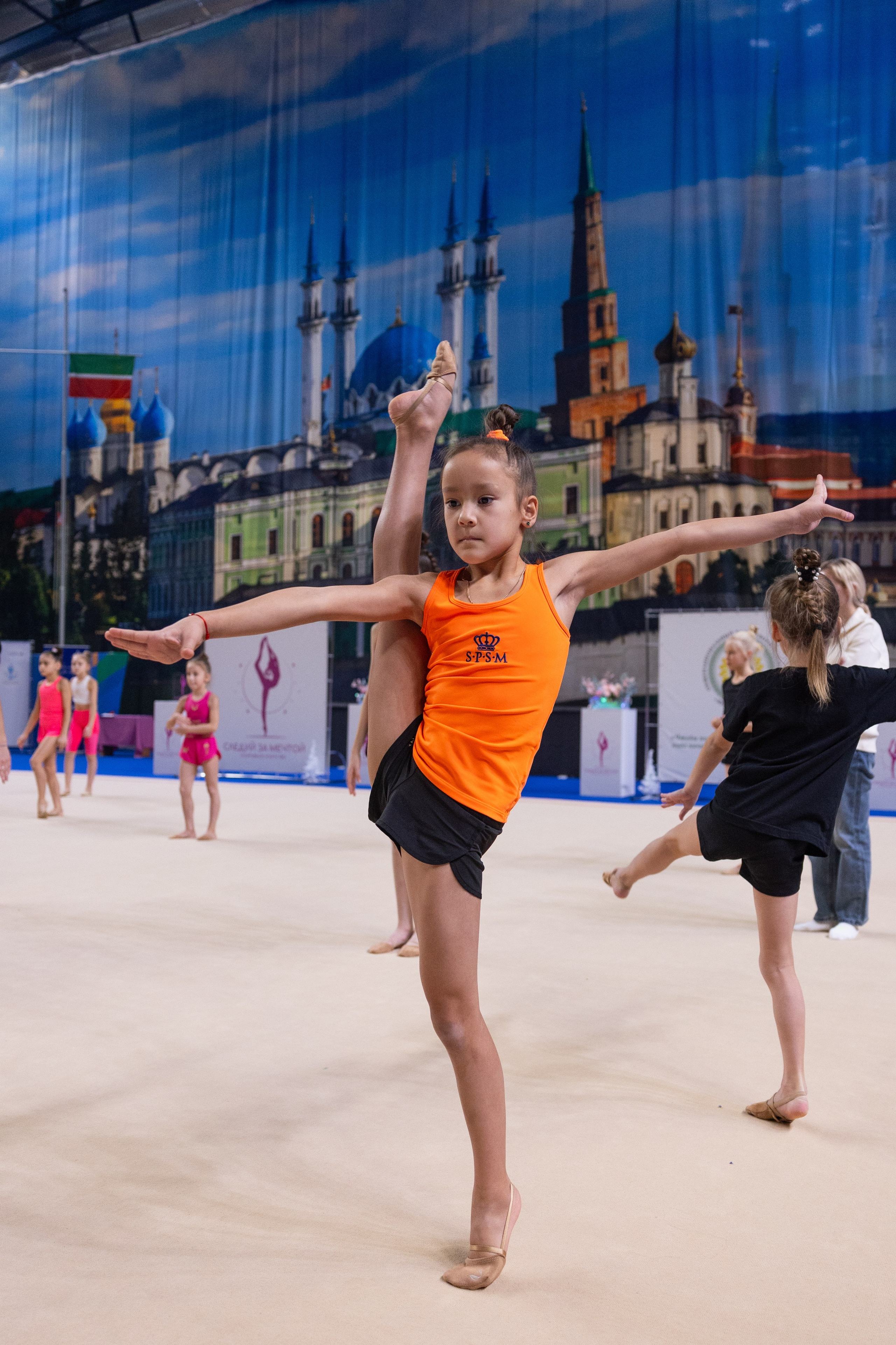 Мастер класс хореографа сборной России по художественной гимнастике Кирилла Баркана. Спортивный репортажный фотограф Казань Нафис Сиразетдинов