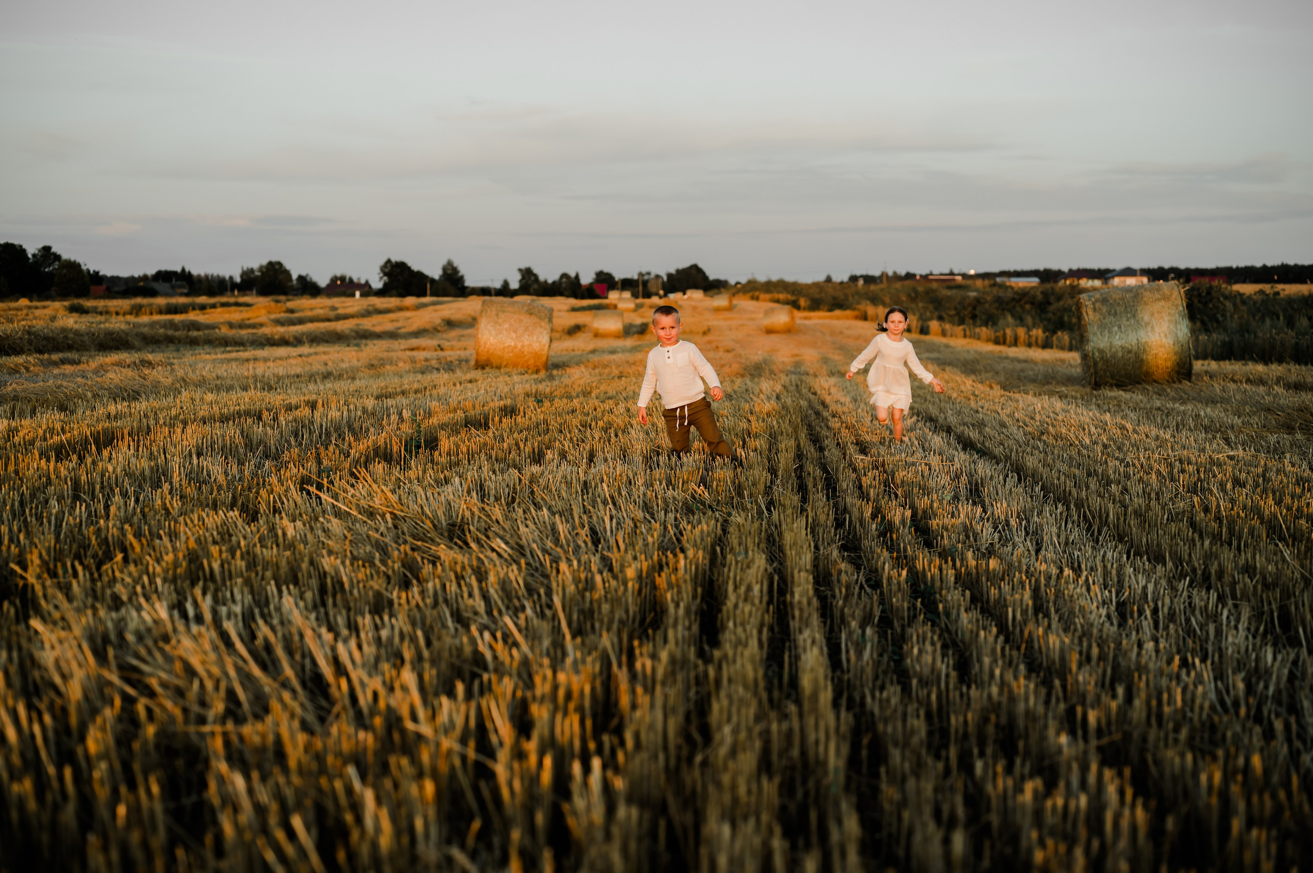 Кукуруза+сено, семейная фотосессия. Свадебный и семейный фотограф Евгения Кононова