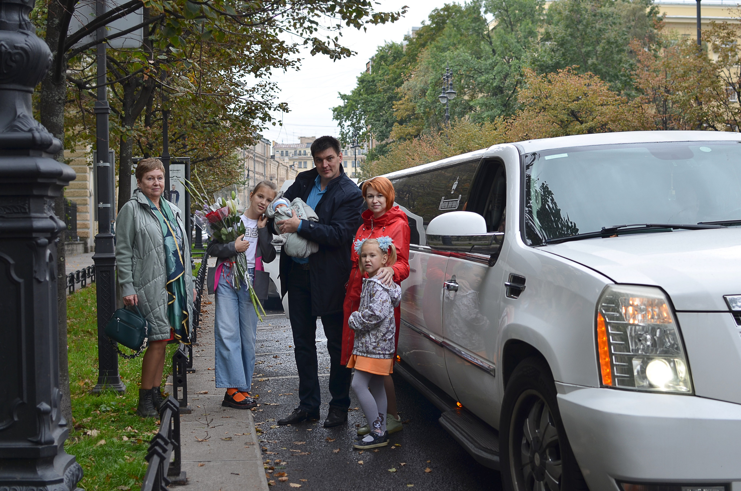 Выписка из роддома Георгия. Семейный и детский фотограф в Санкт-Петербурге Баландина Татьяна