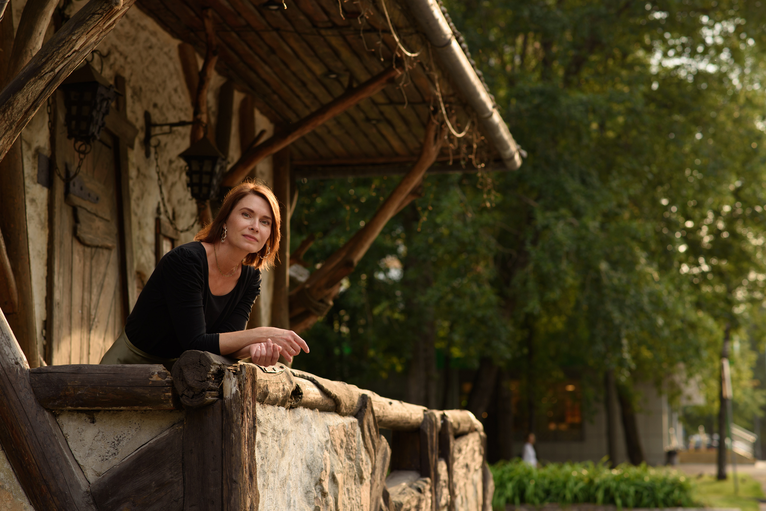 Прогулка в парке. Анна Боровикова, фотограф Пушкино