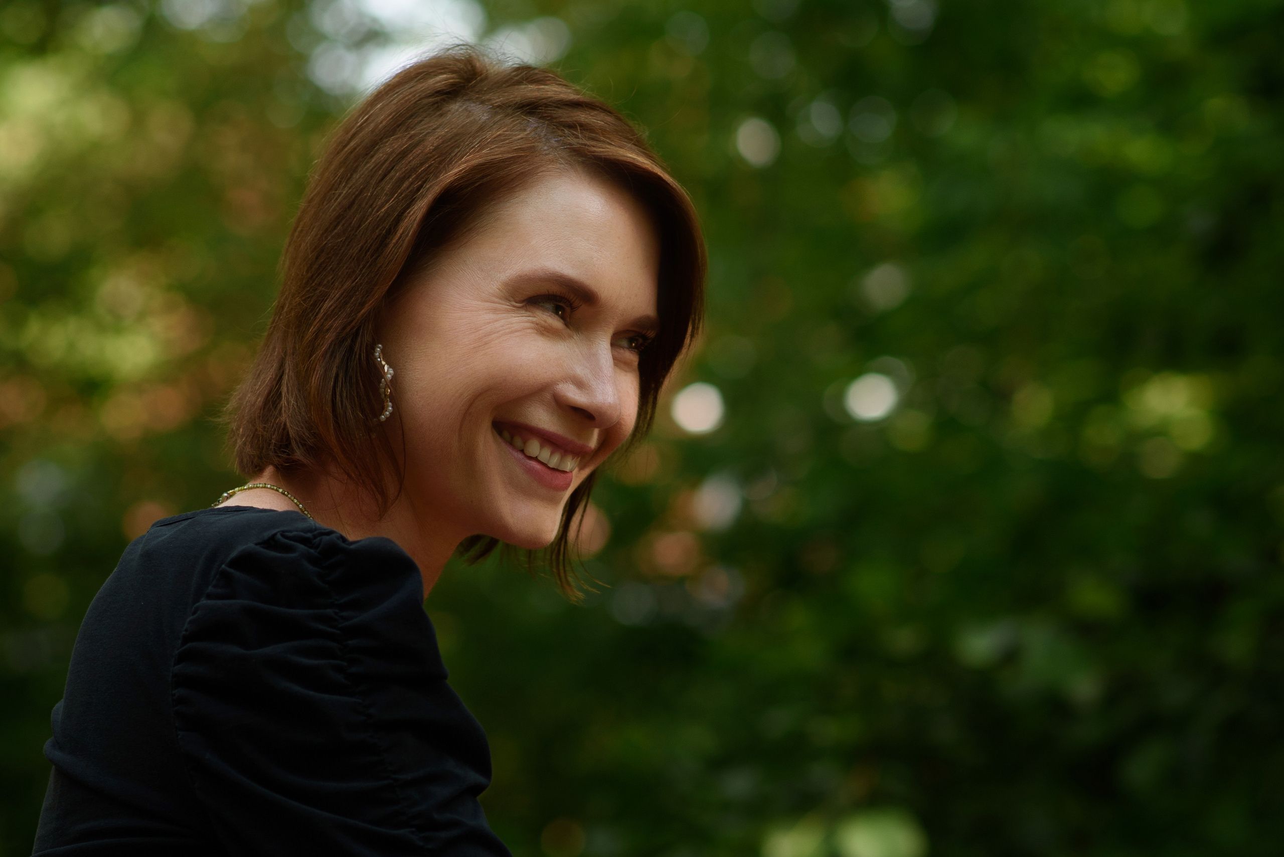 Прогулка в парке. Анна Боровикова, фотограф Пушкино