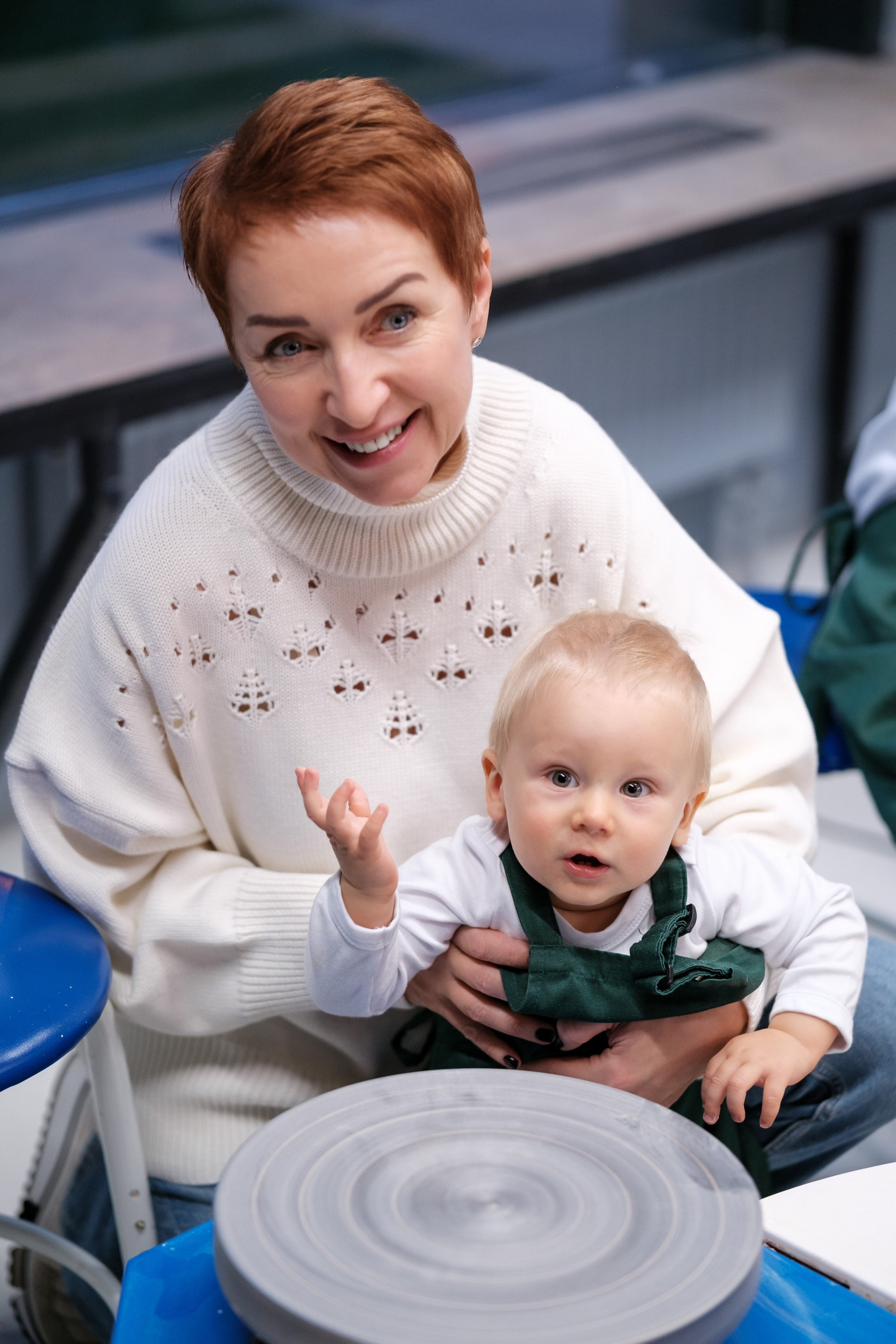День рождения в студии керамики. Семейный и детский фотограф в Москве Светлана Потемкина
